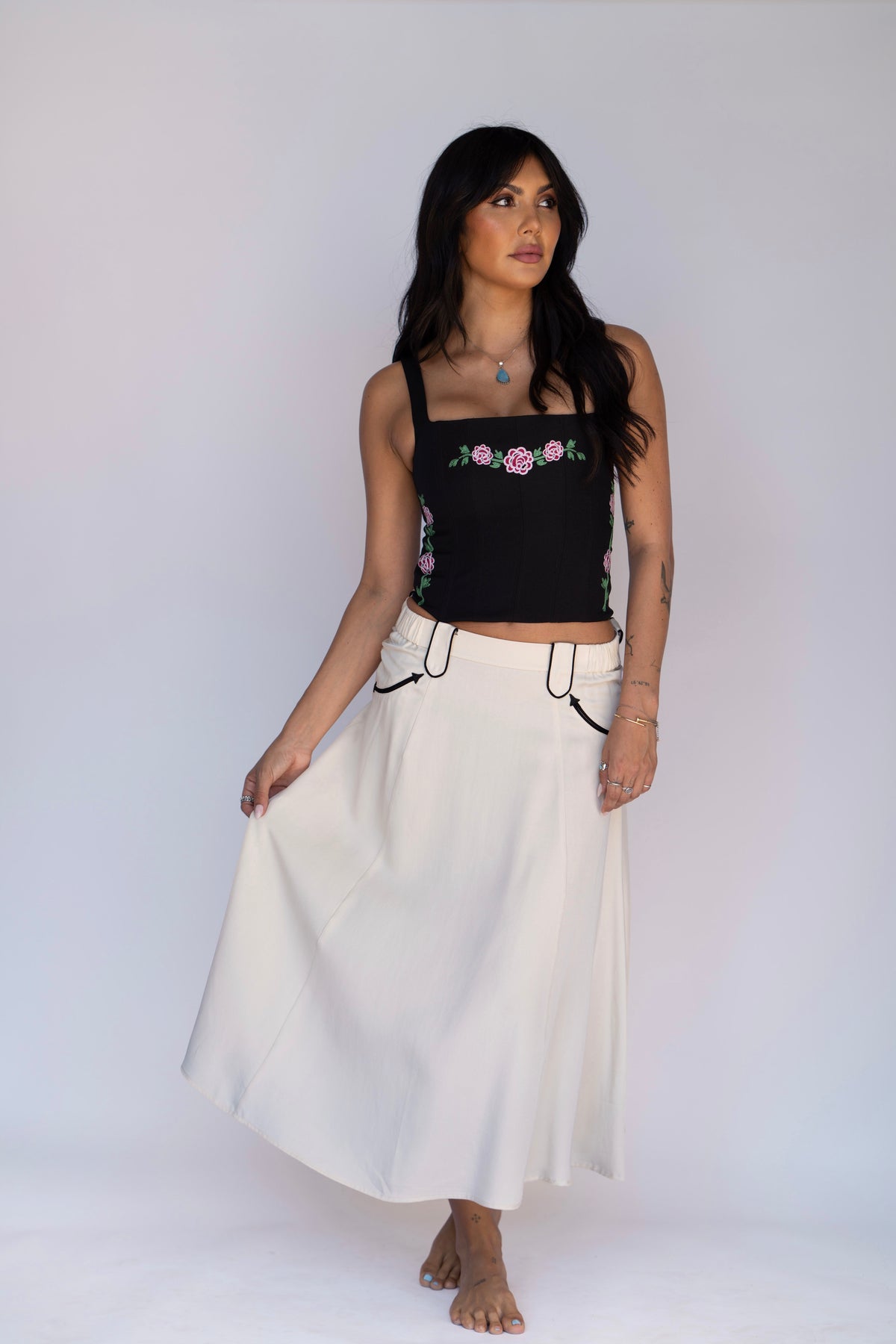 Santa Fe Women's Skirt Off White
