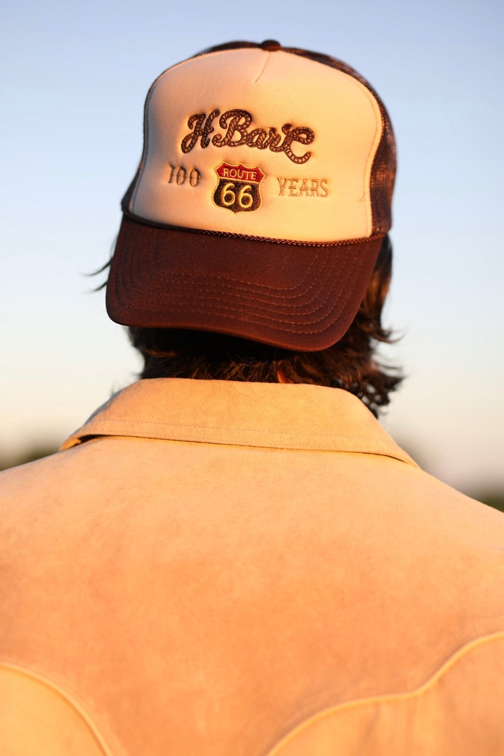 H Bar C Baseball Hat - Tan 66 Shield