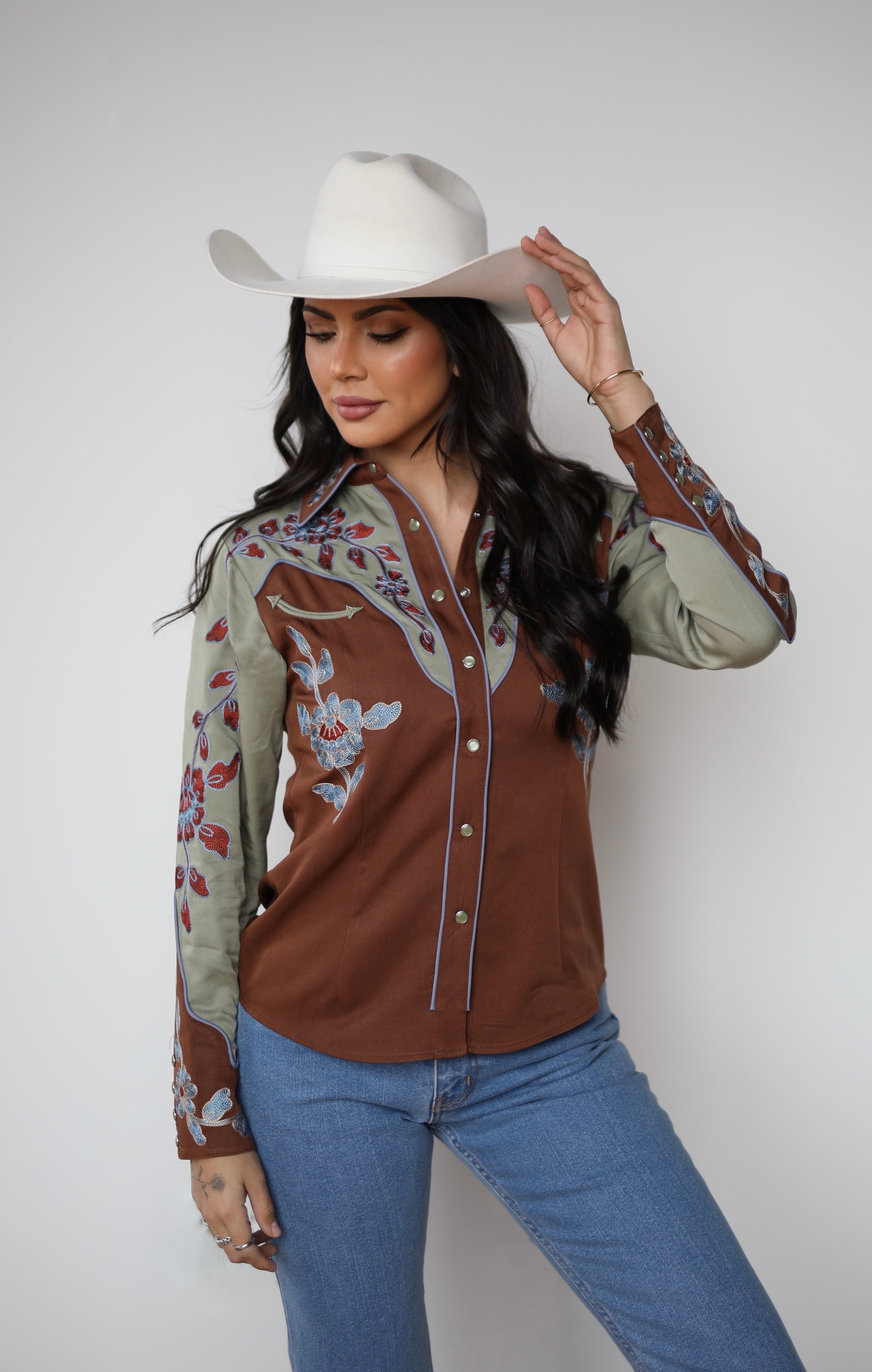 San Antonio Shirt Women's Brown