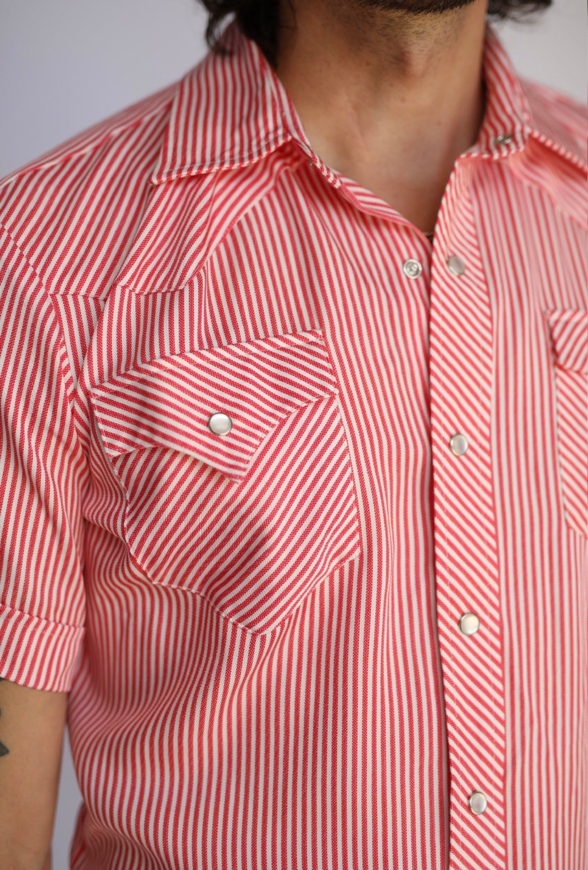 Newport Shirt Red Striped
