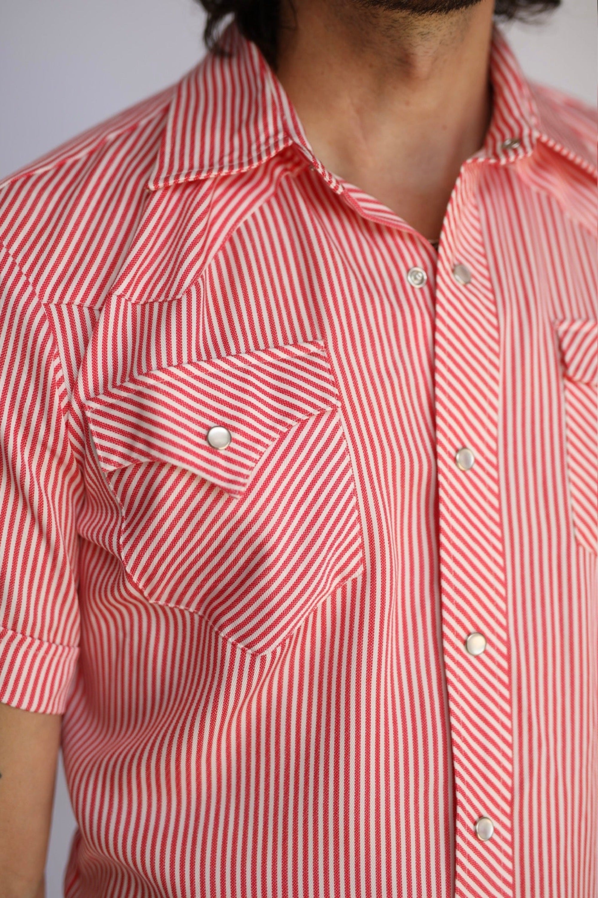 Newport Shirt Red Striped