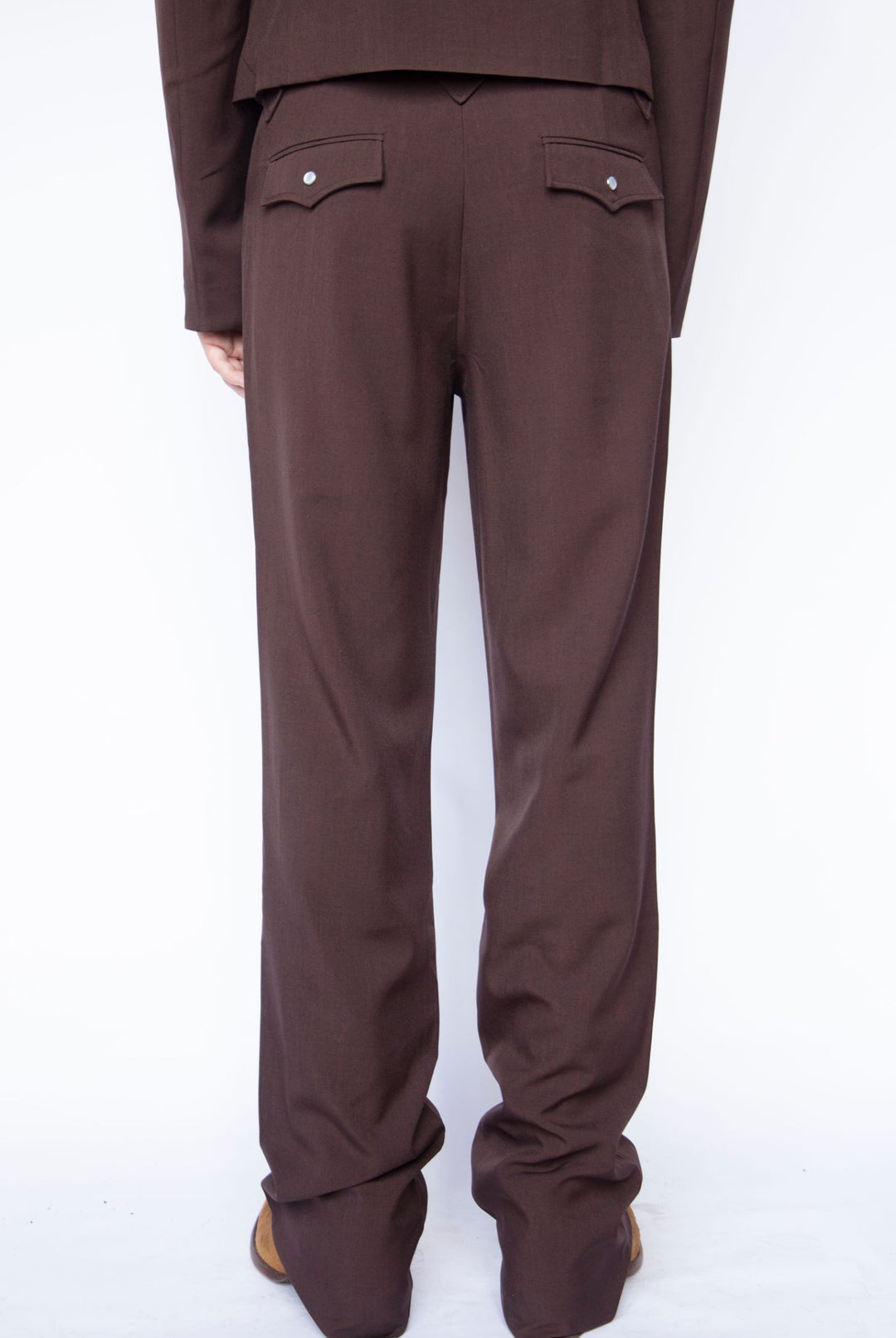 Franklin Unisex Western Pants Chocolate