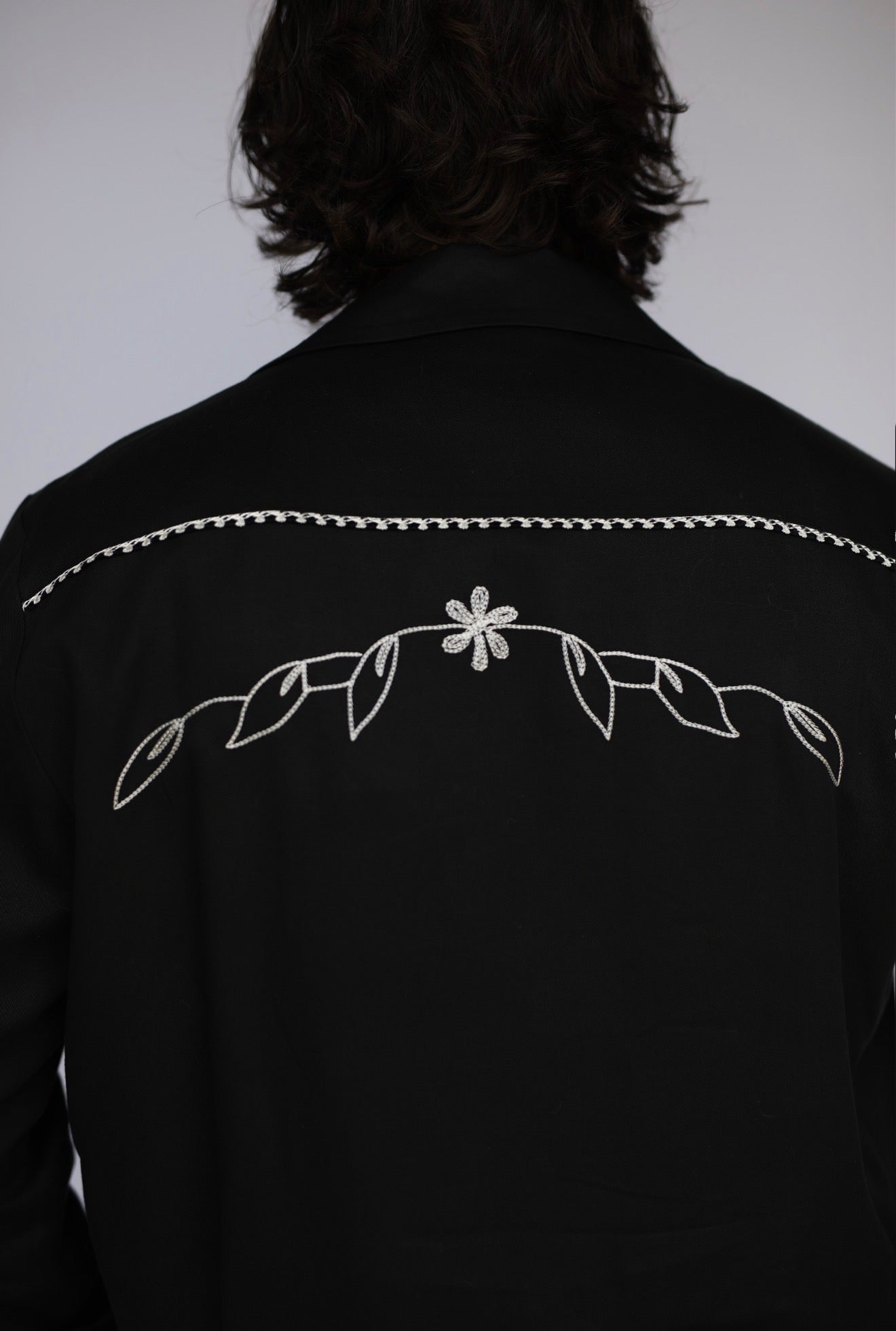 Bolero Men's Jacket - Nogales - Black and White