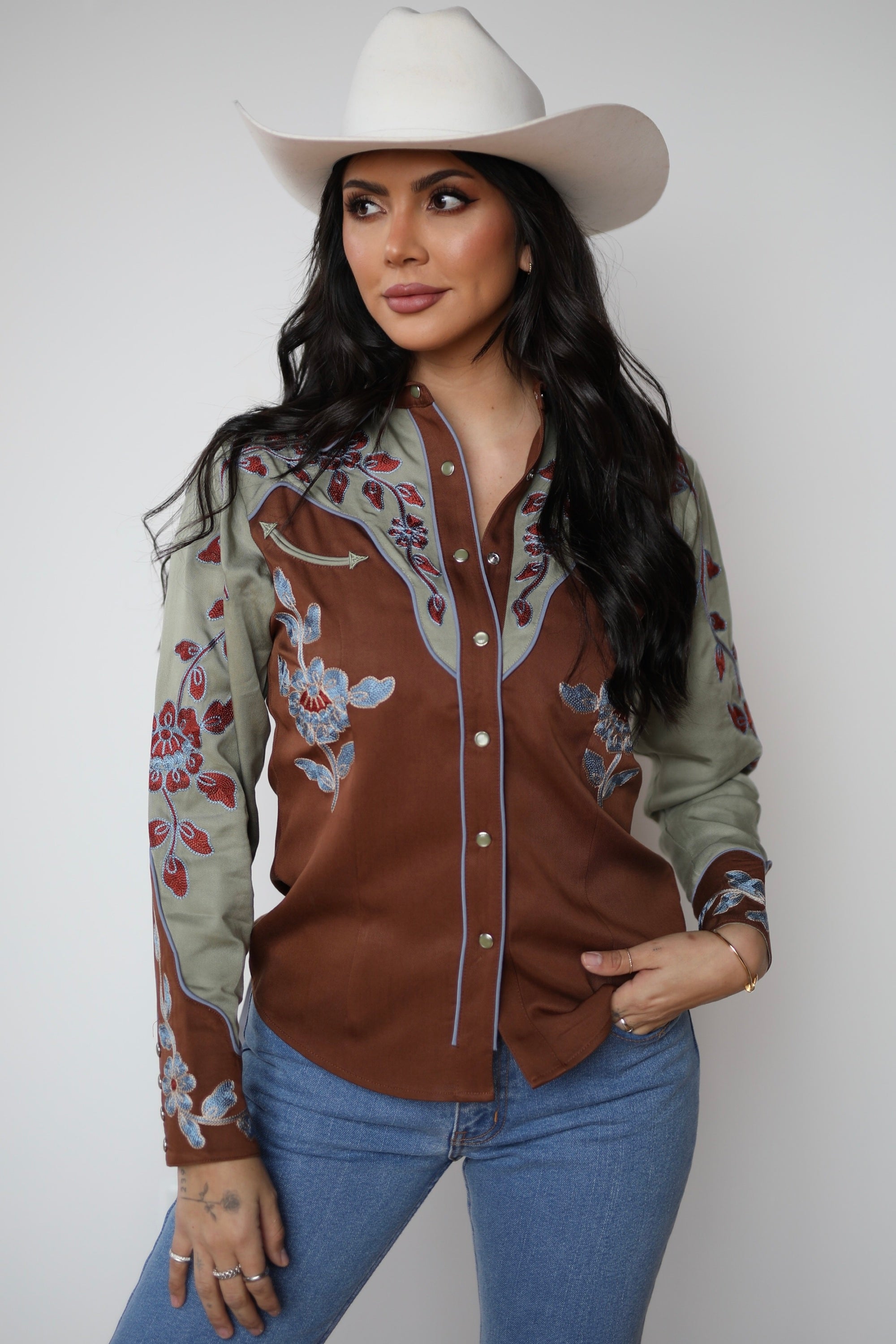 San Antonio Shirt Women's Brown