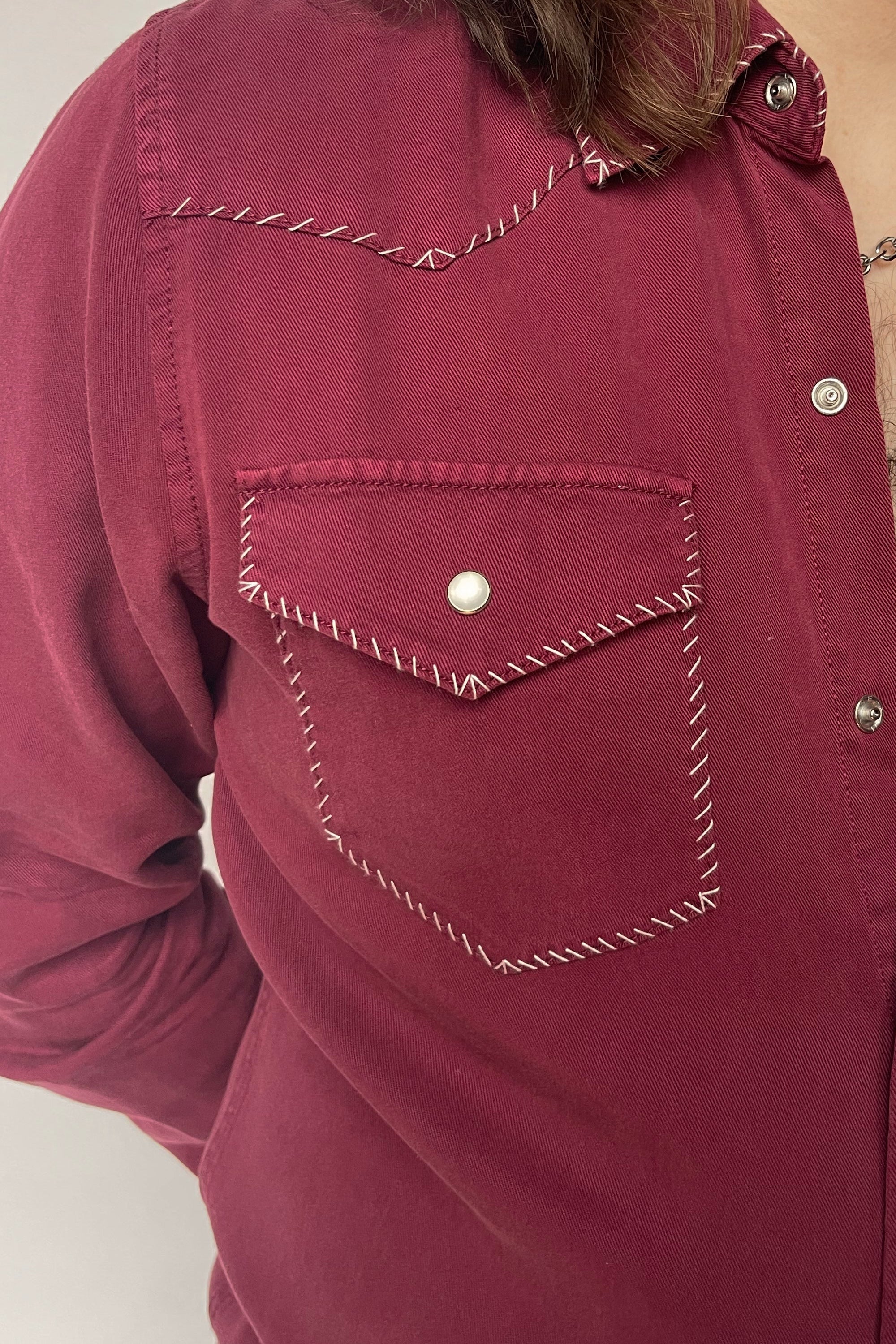 Brooklyn Men's Shirt Wine