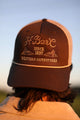 H Bar C Baseball Hat - Brown Rope - Western Outfitters