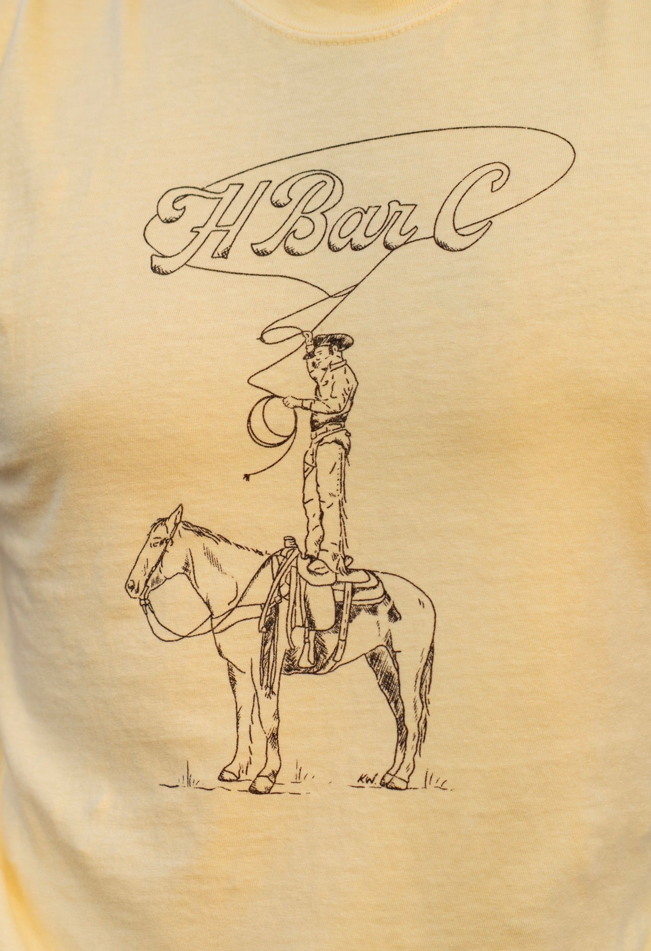 Tall Saddle Yellow