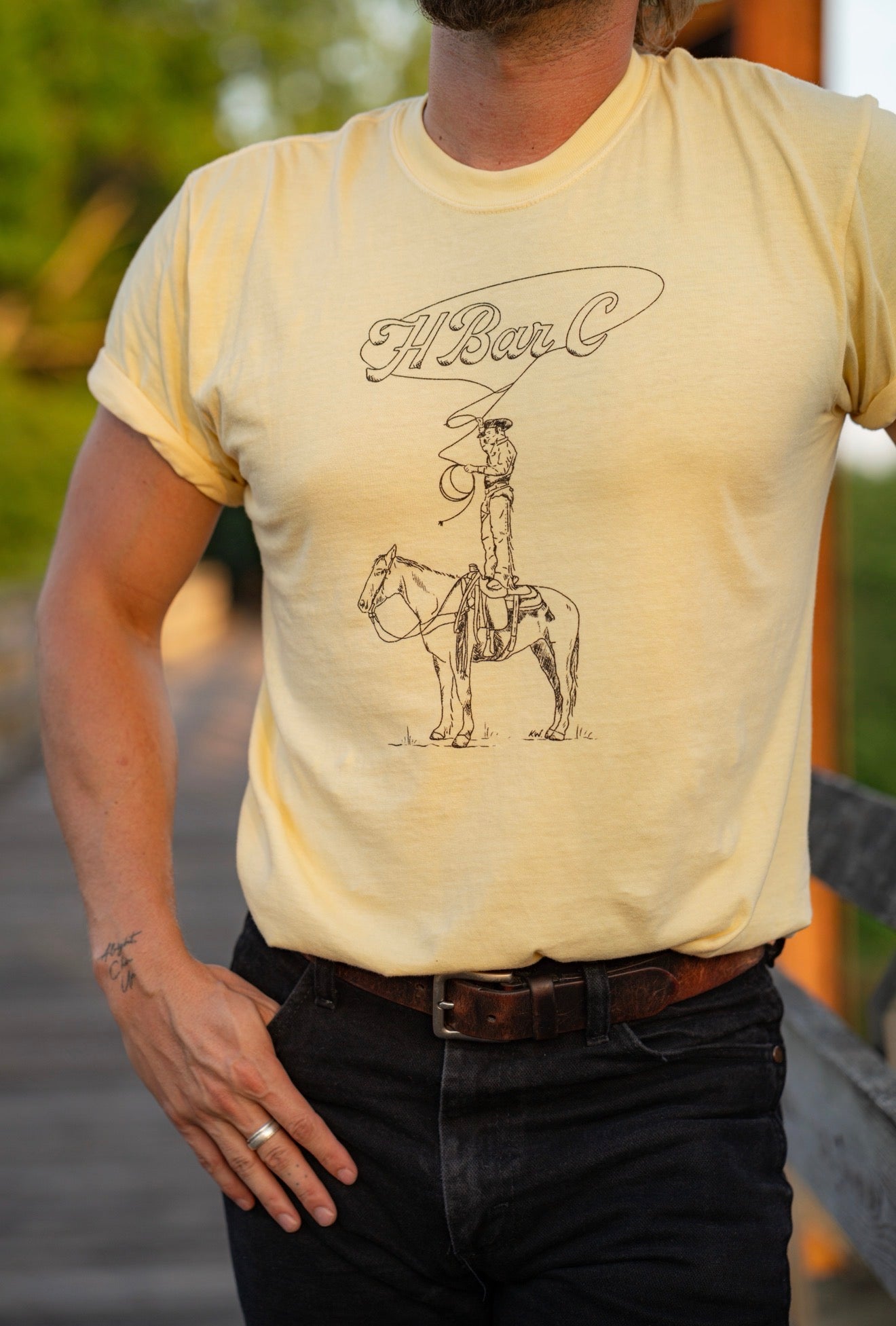 Tall Saddle Yellow