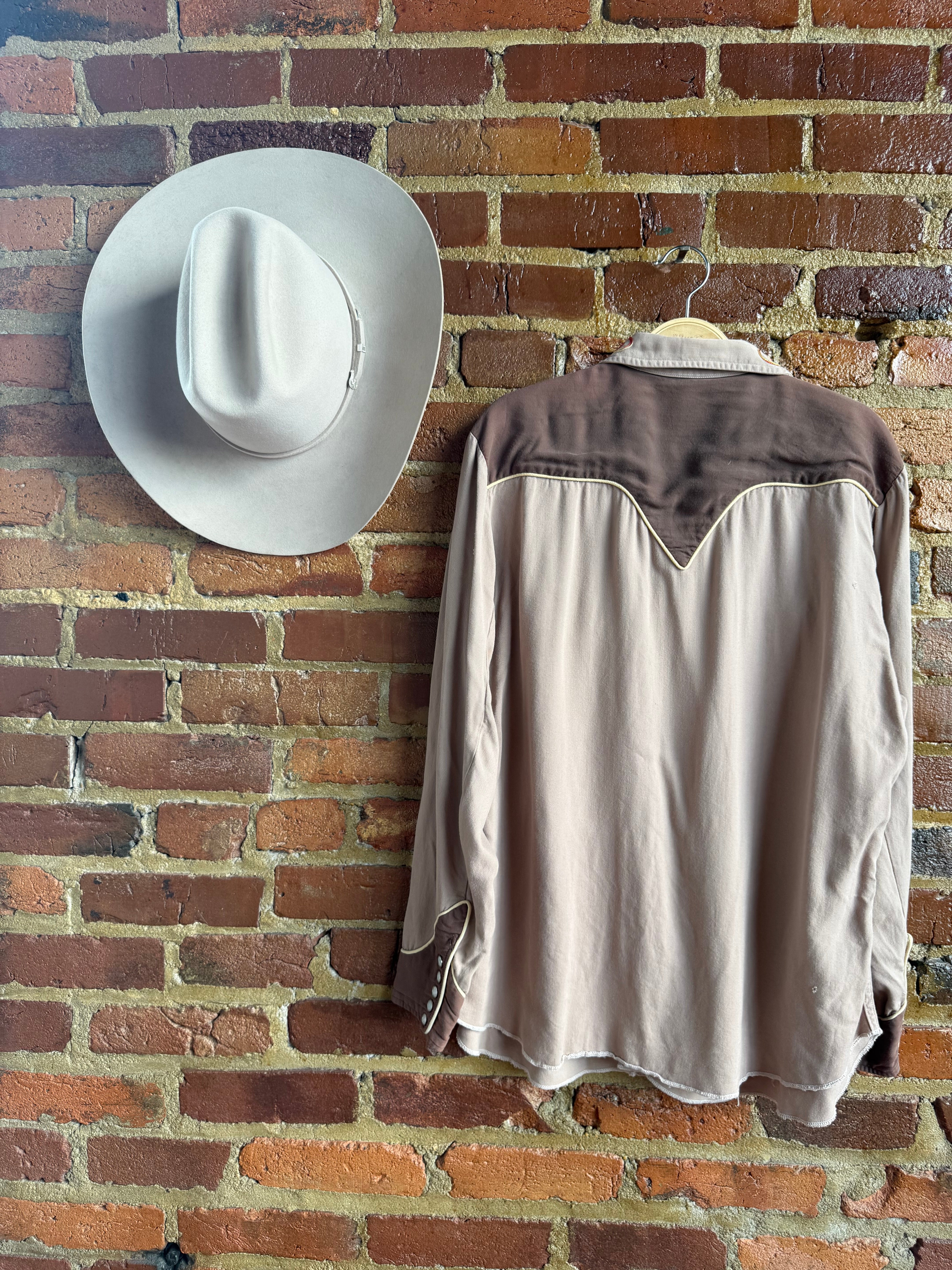 Archive 1950’s Cowboy Boots Vintage Shirt