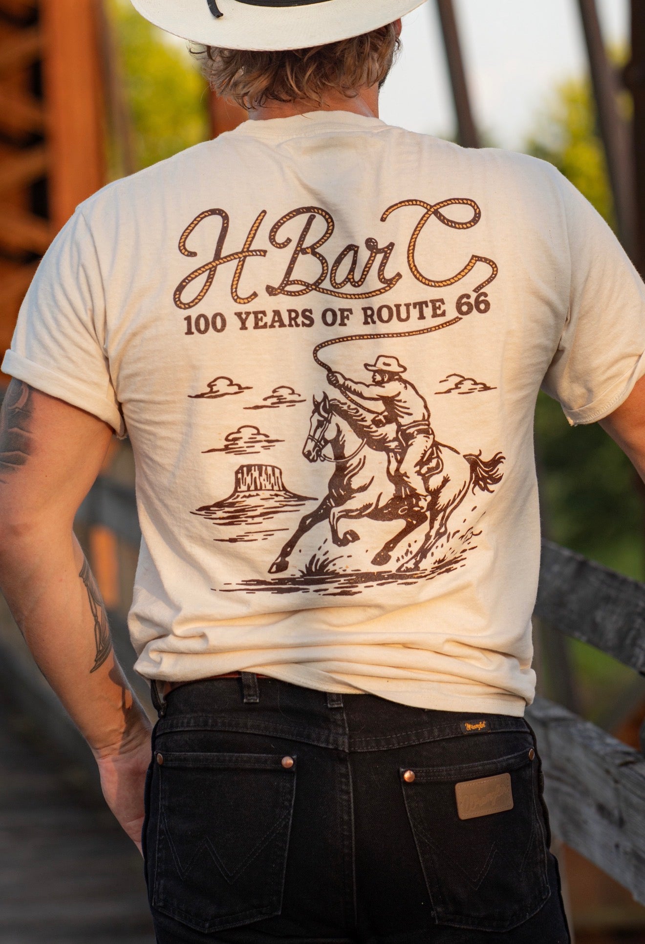 H Bar C T Shirt - Tulsa Rope