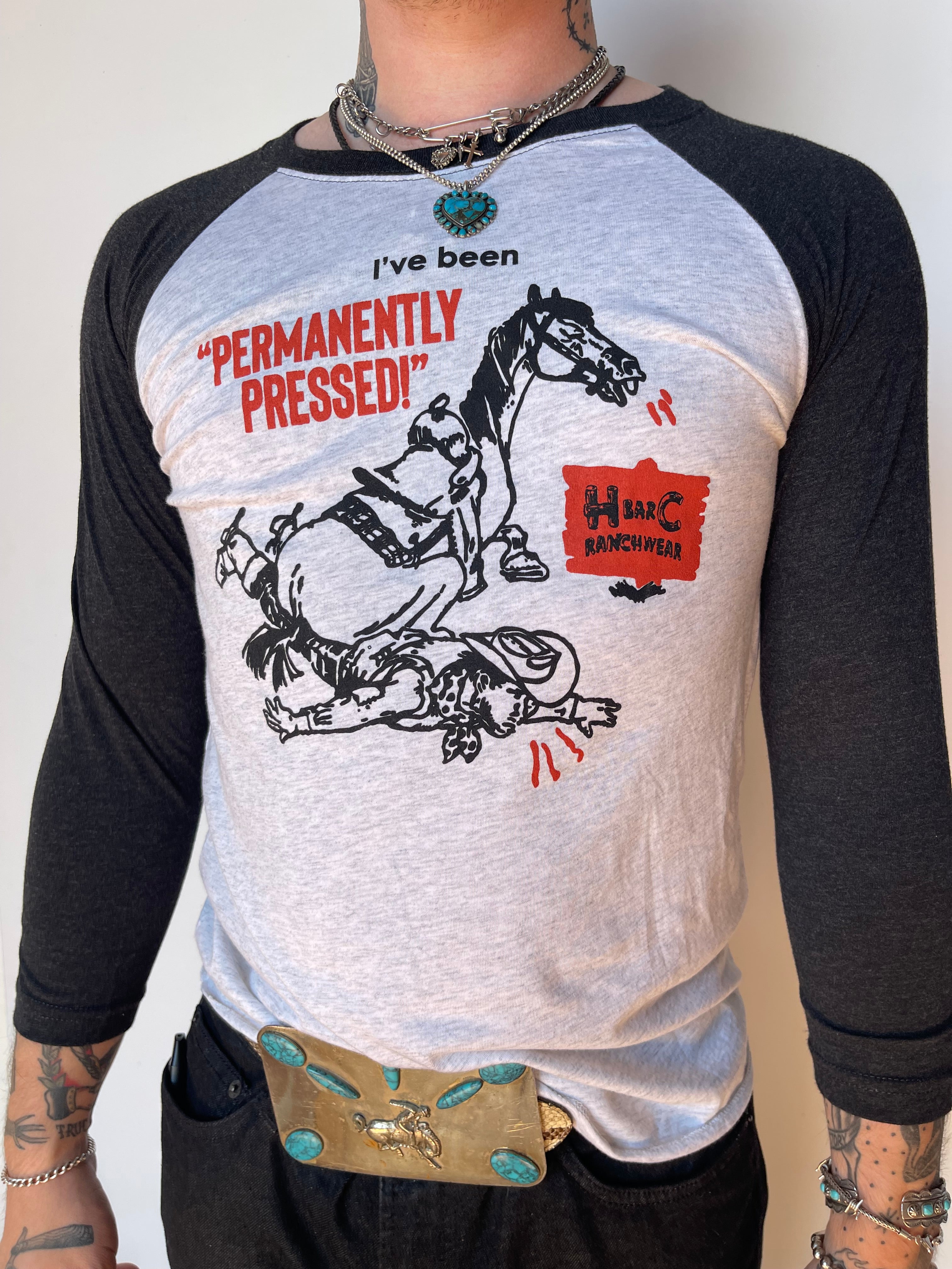 Permanently Pressed Baseball Shirt