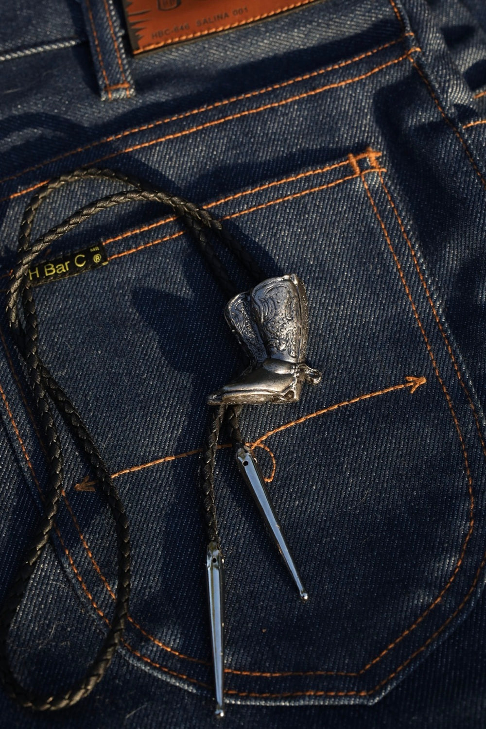 Cowboy Boots Bolo Tie - Five Pieces of the Frontier