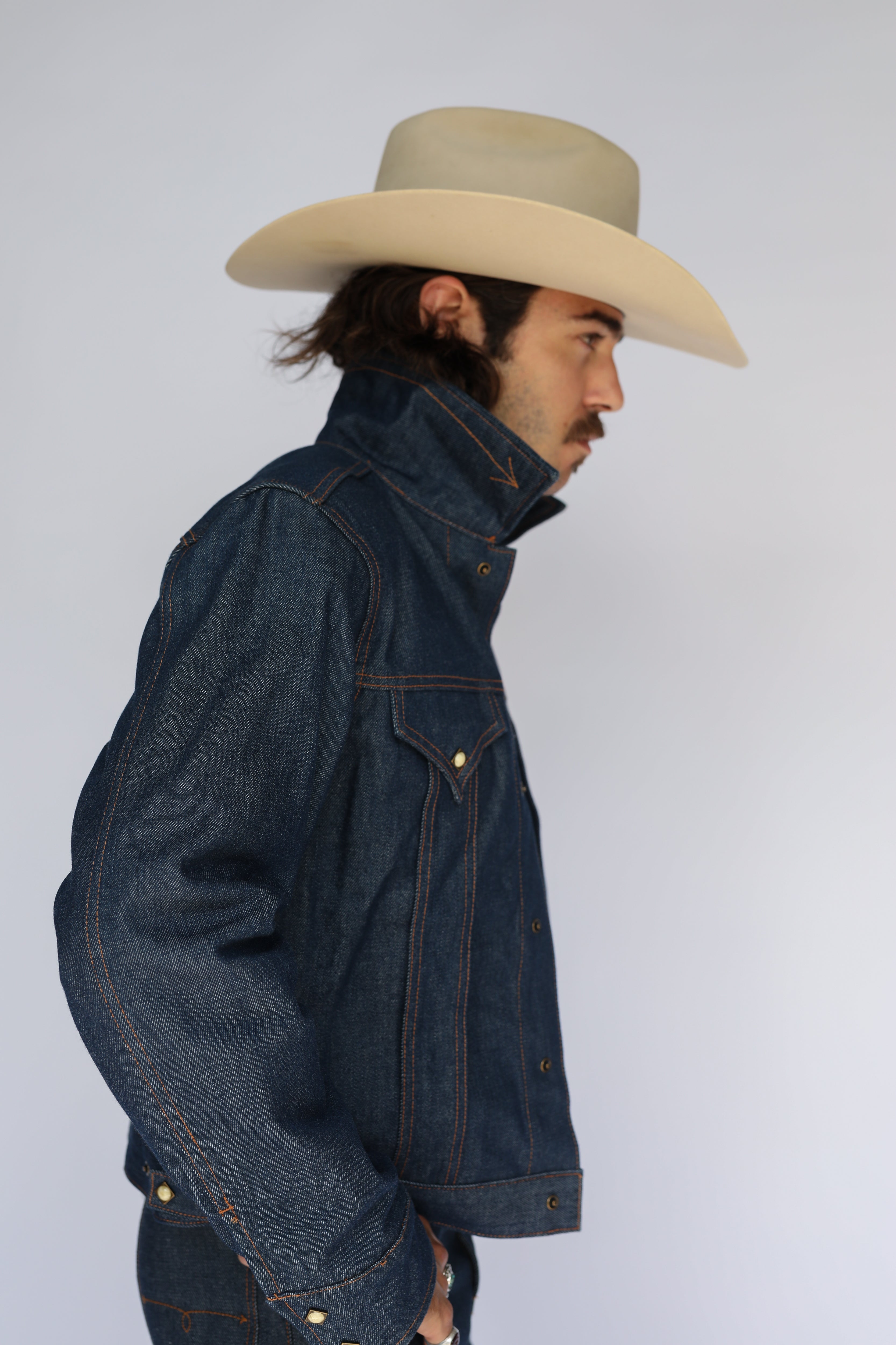 Salina Trucker Jacket - Indigo