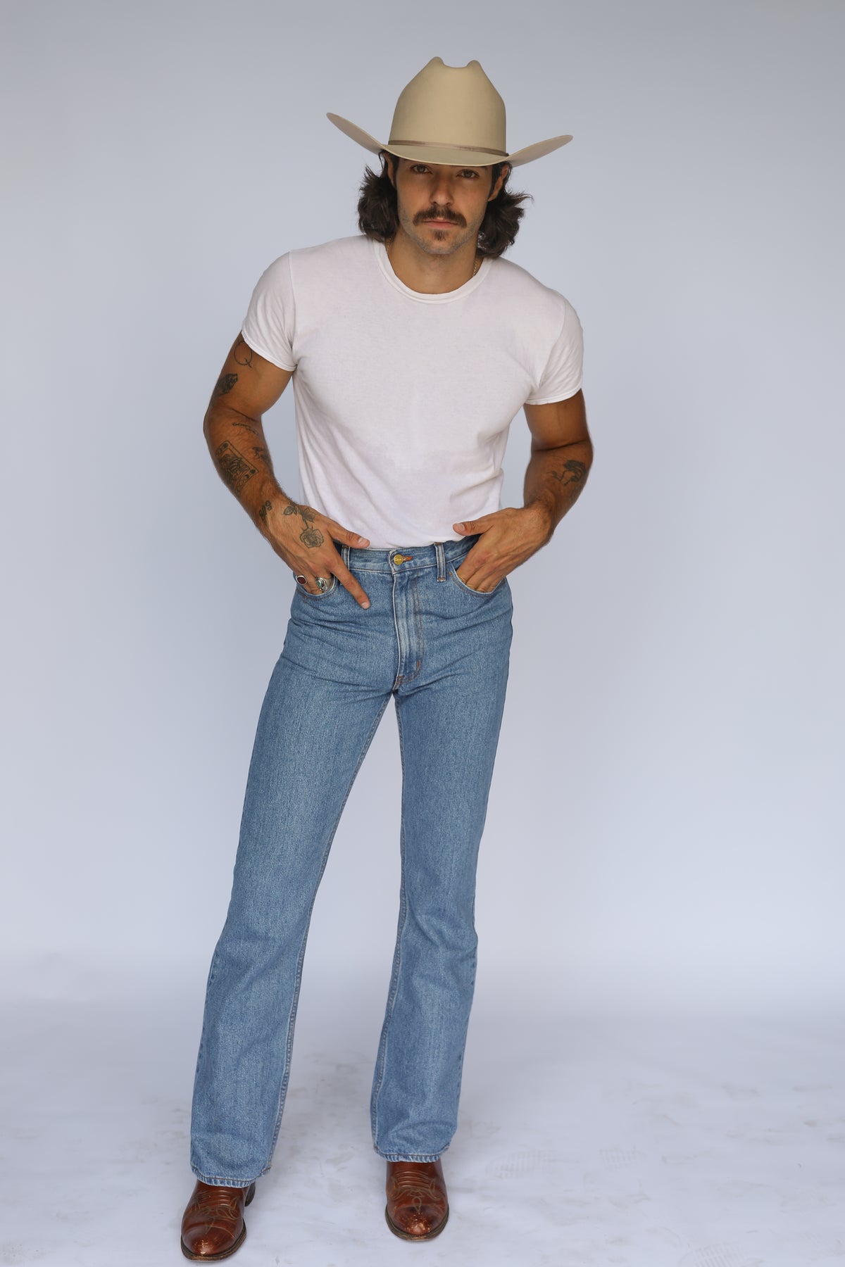 Boot Cut Flare - Light Wash