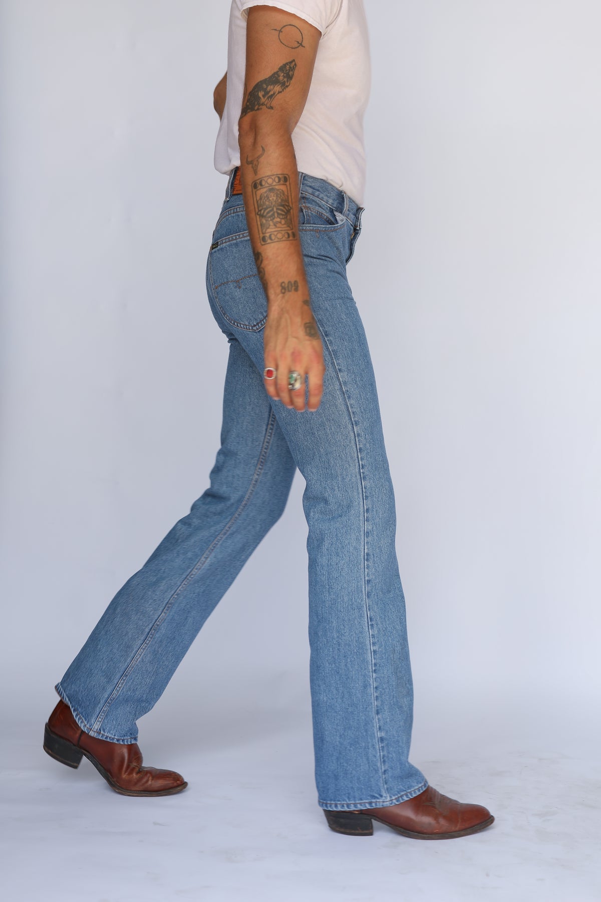 Boot Cut Flare - Light Wash
