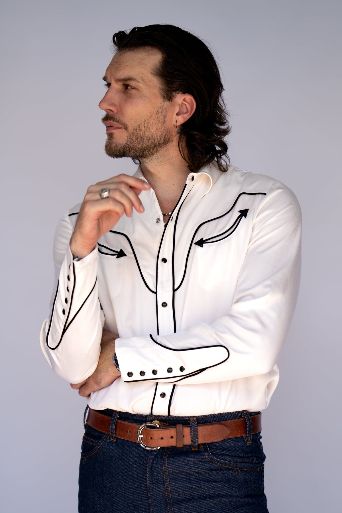 San Fernando Men's Shirt White