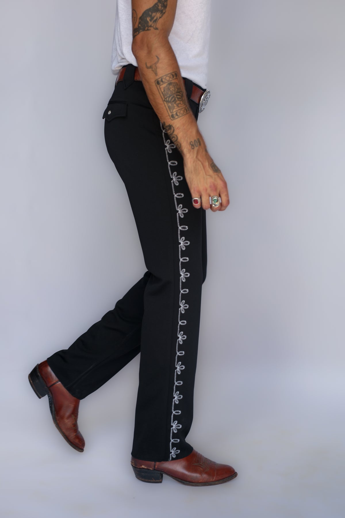 Bolero Pants Black