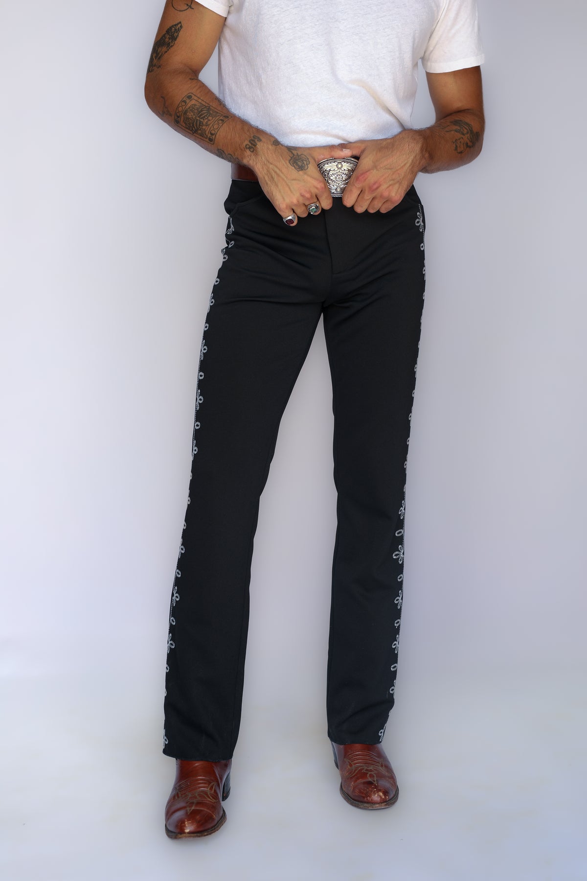 Bolero Pants Black