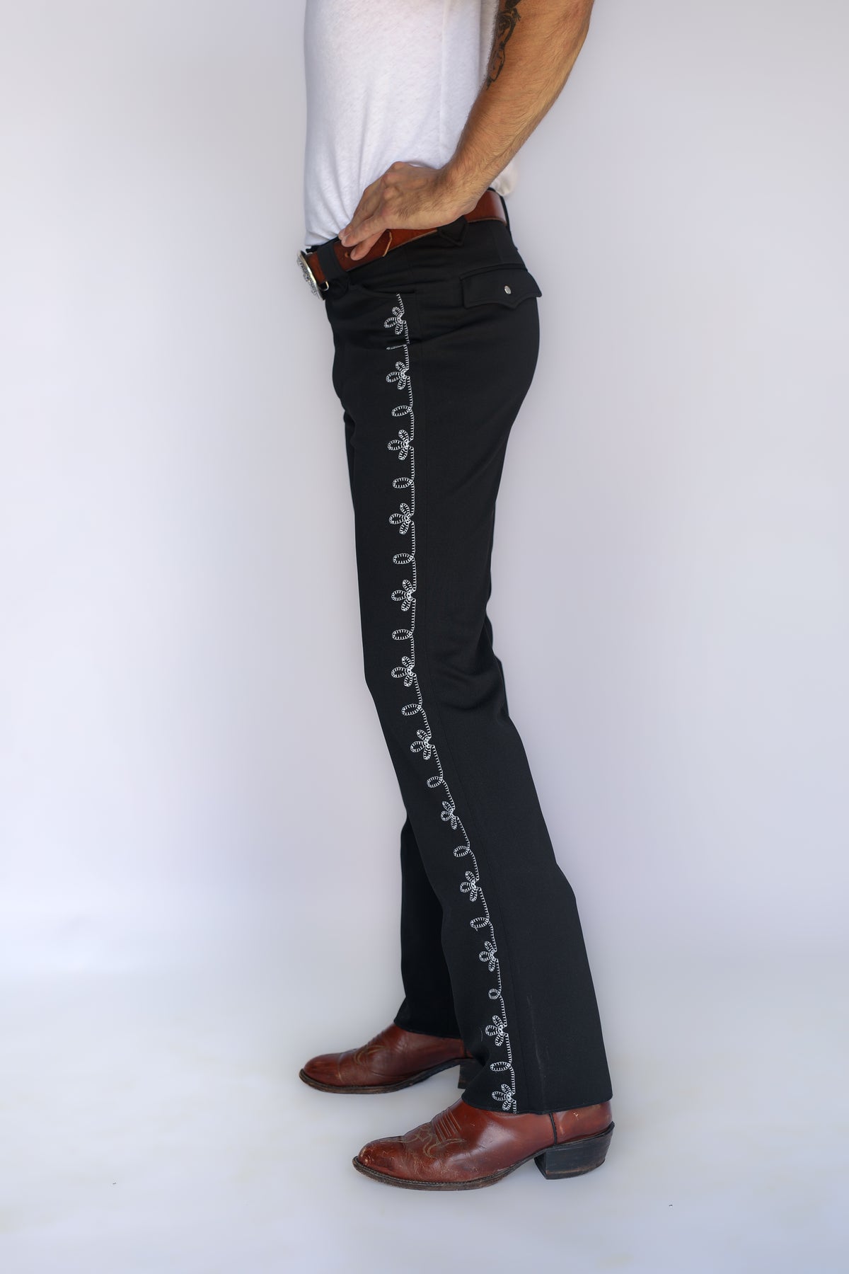Bolero Pants Black