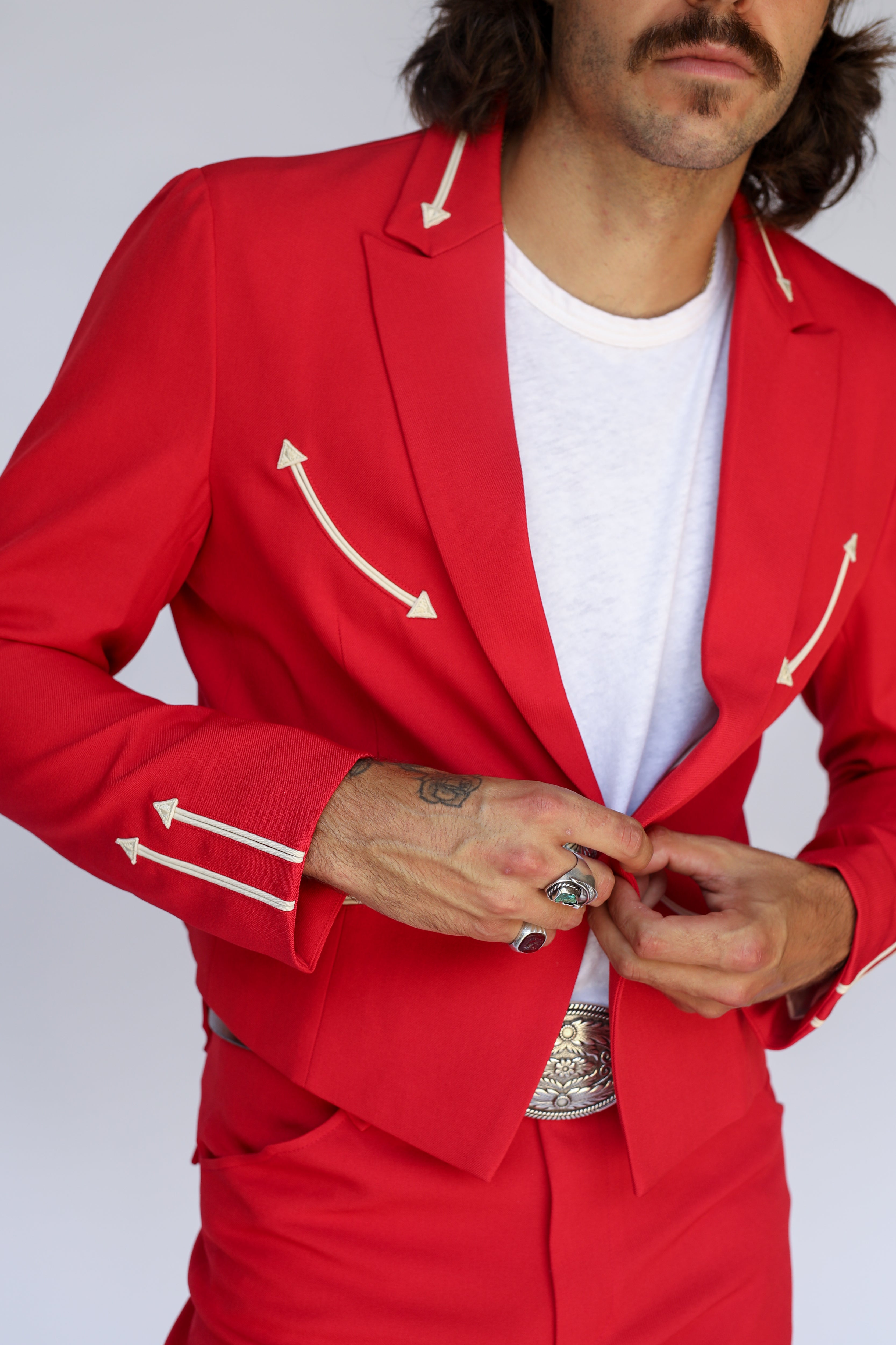 Calamity Men's Jacket Red