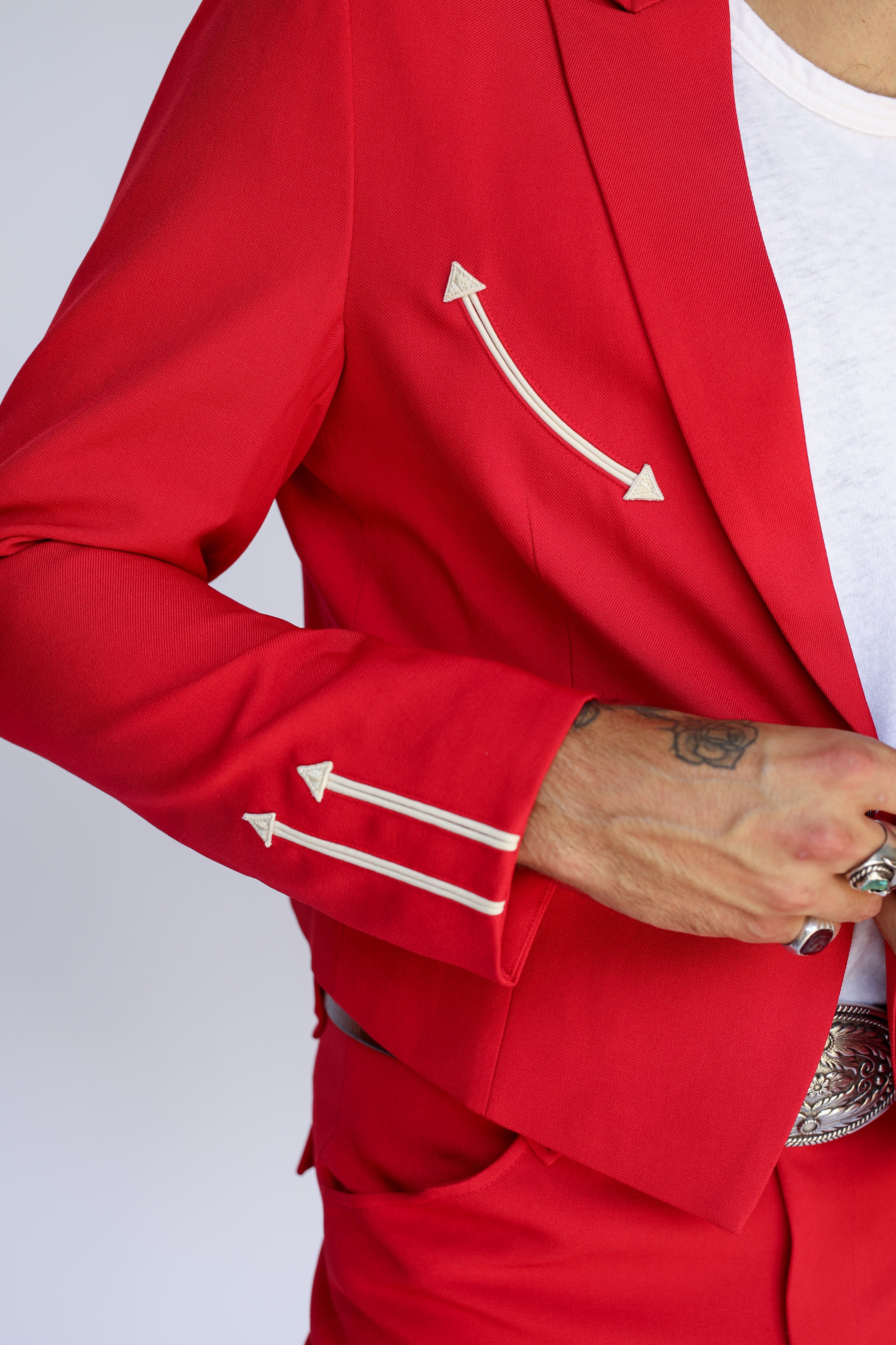 Calamity Men's Jacket Red