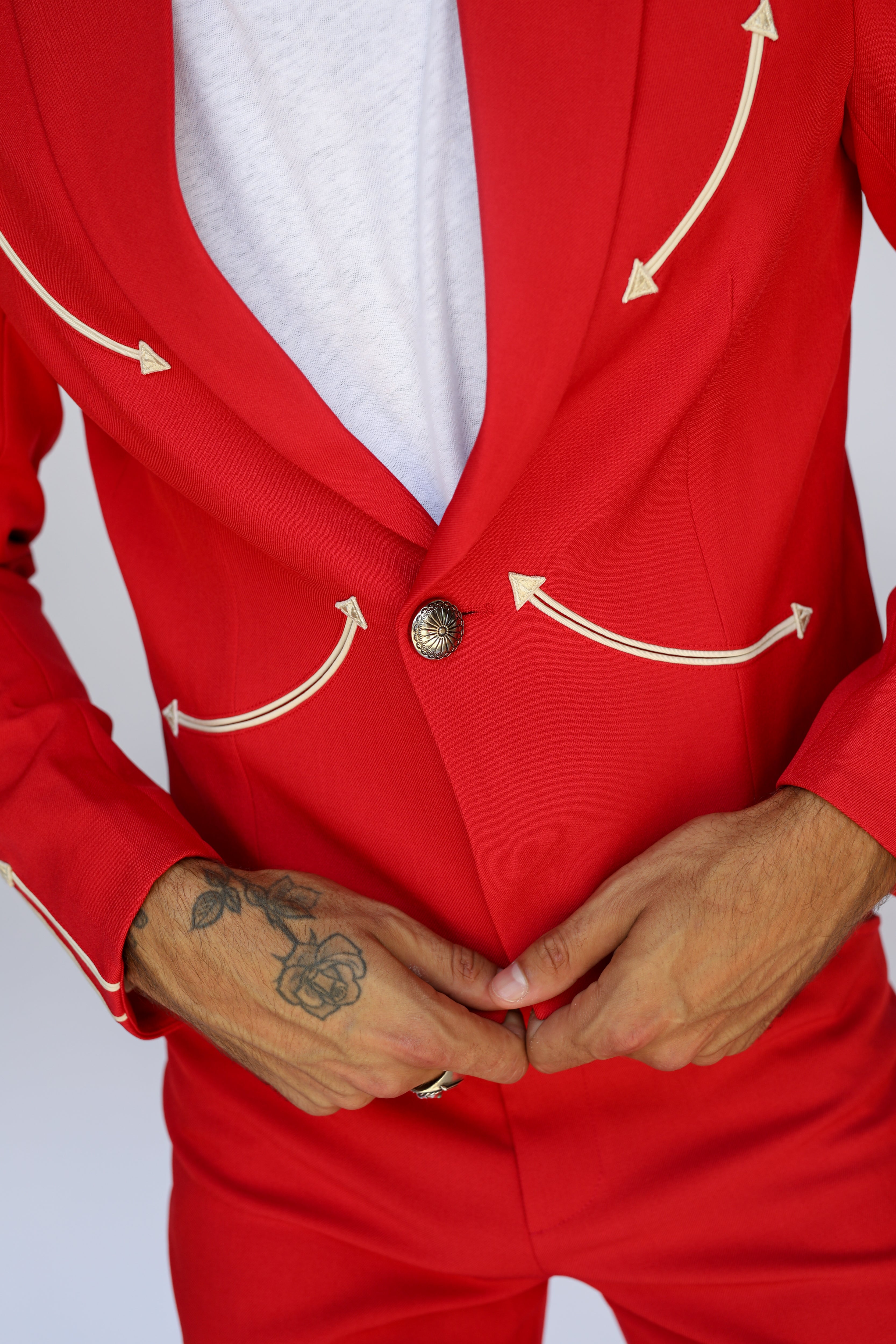 Calamity Men's Jacket Red