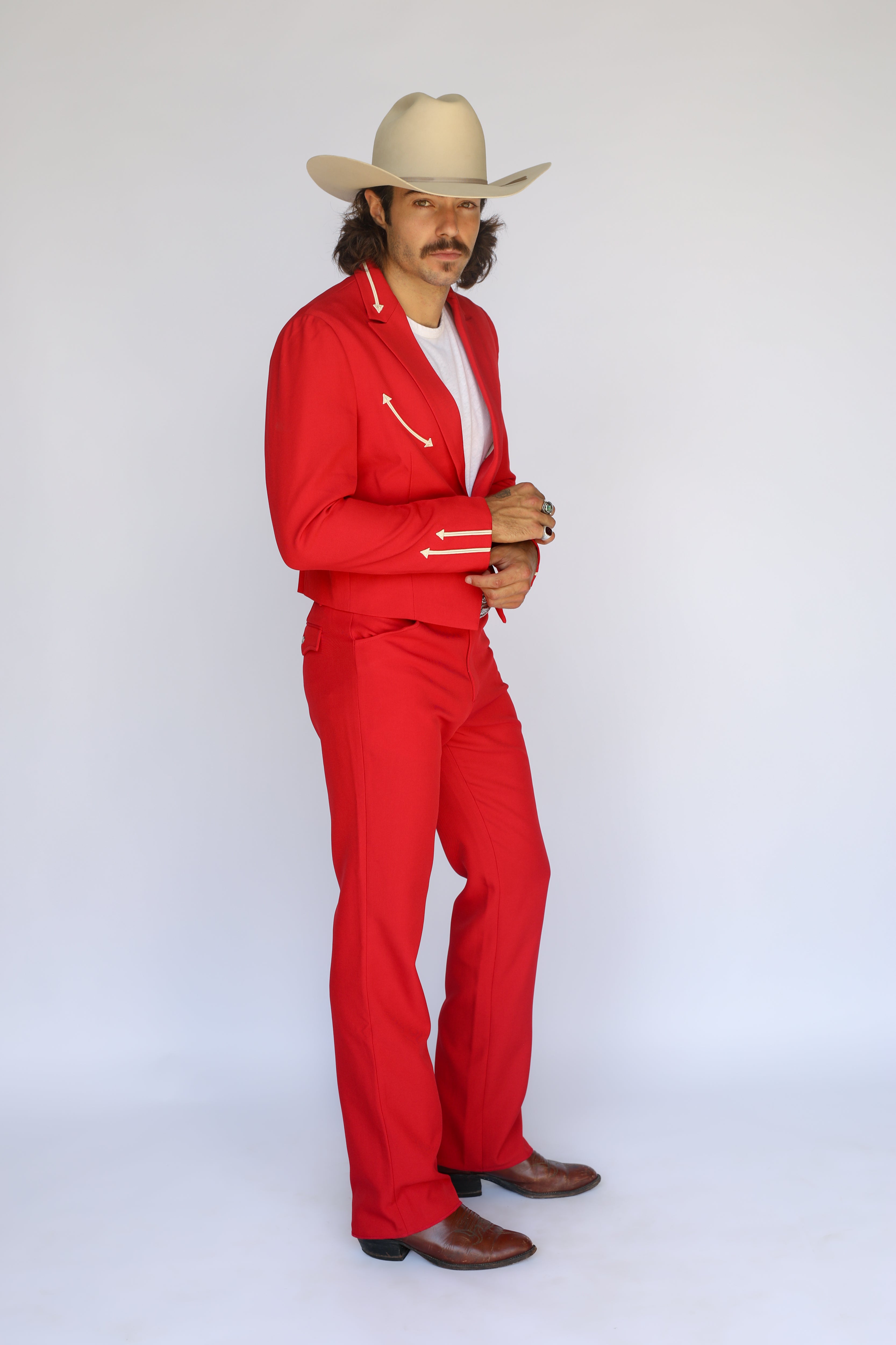 Calamity Men's Suit Red