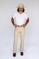 Calamity Unisex Western Pants Tan