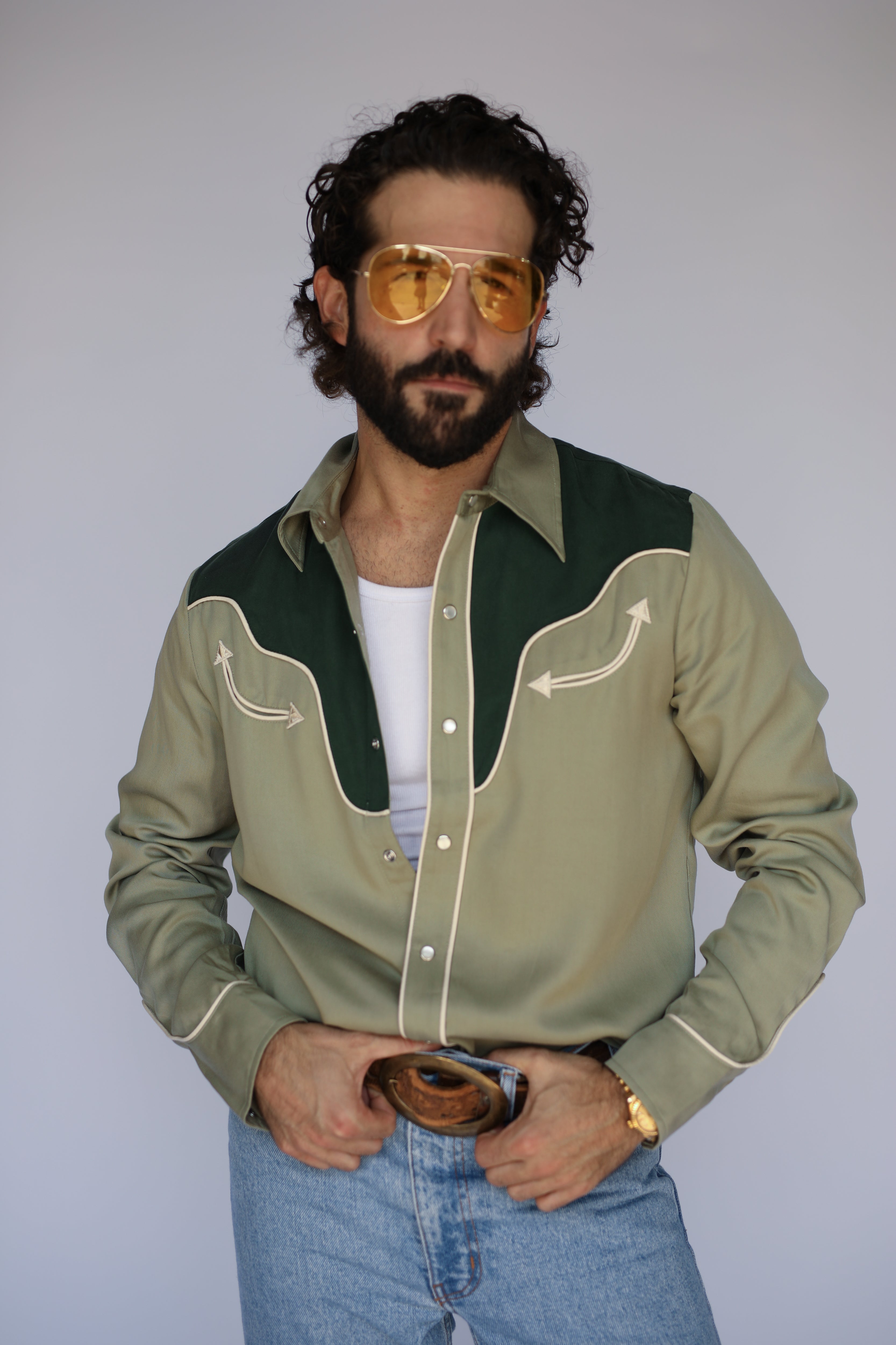 San Juan Men's Shirt Green
