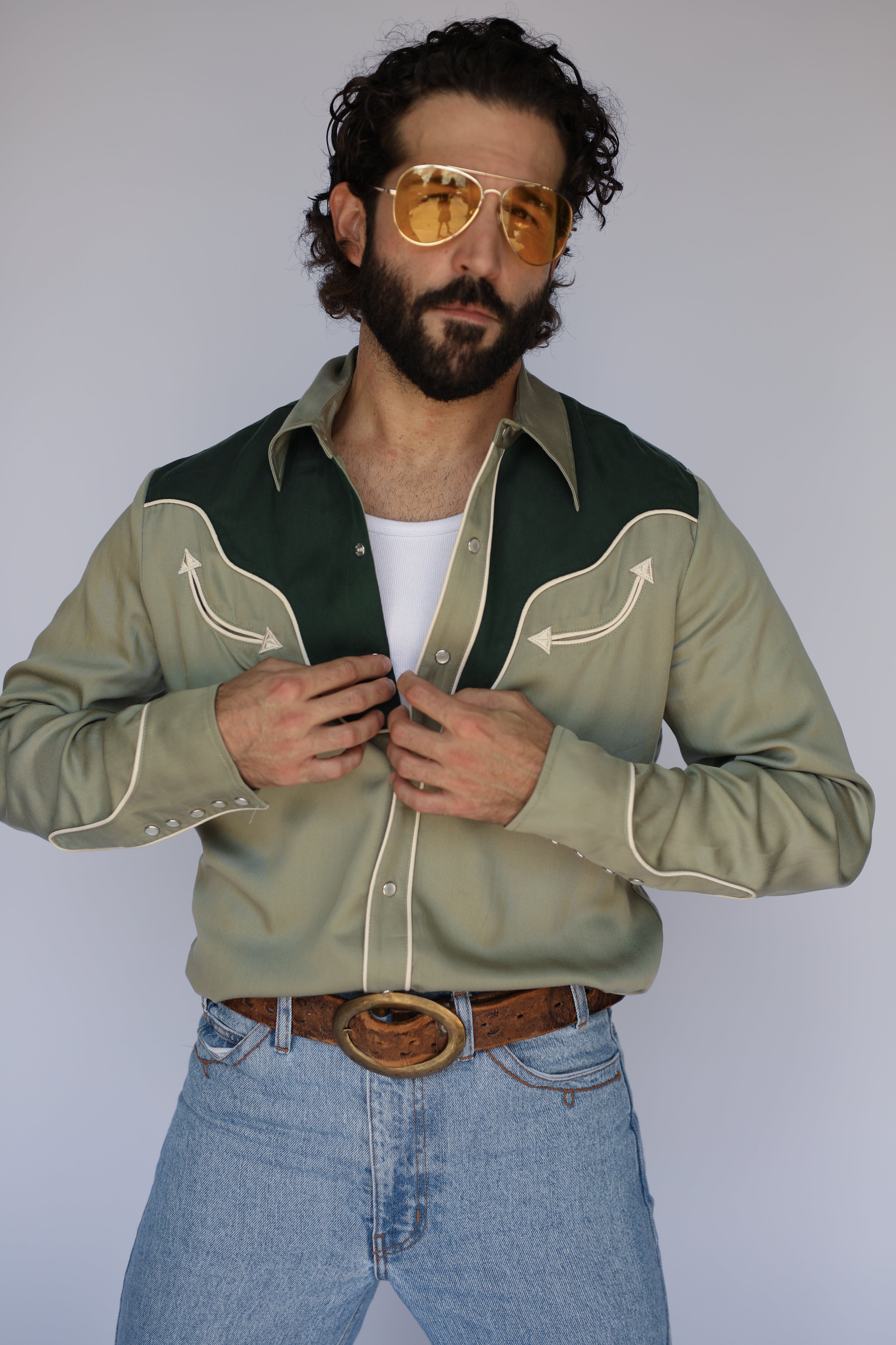 San Juan Men's Shirt Green