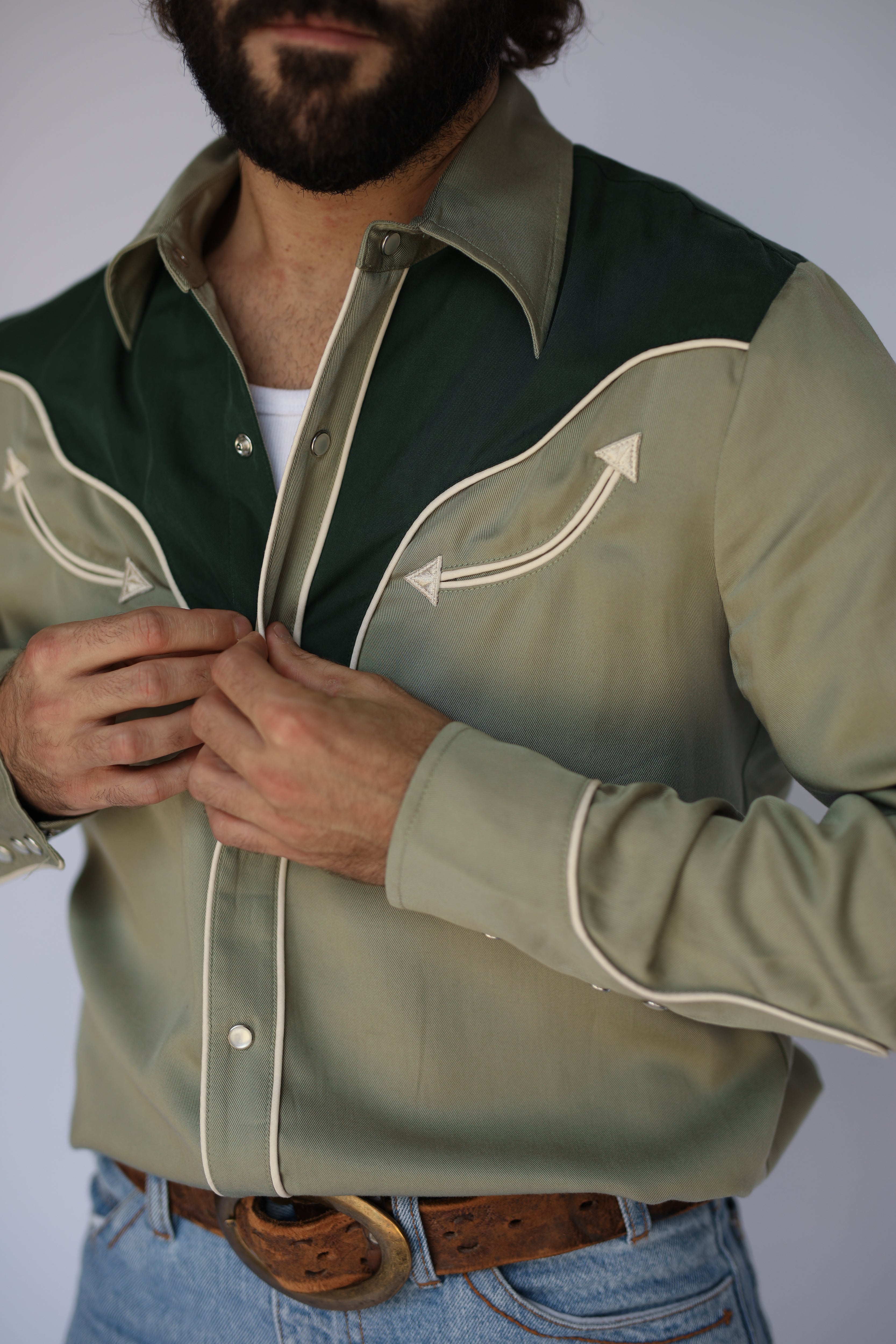 San Juan Men's Shirt Green