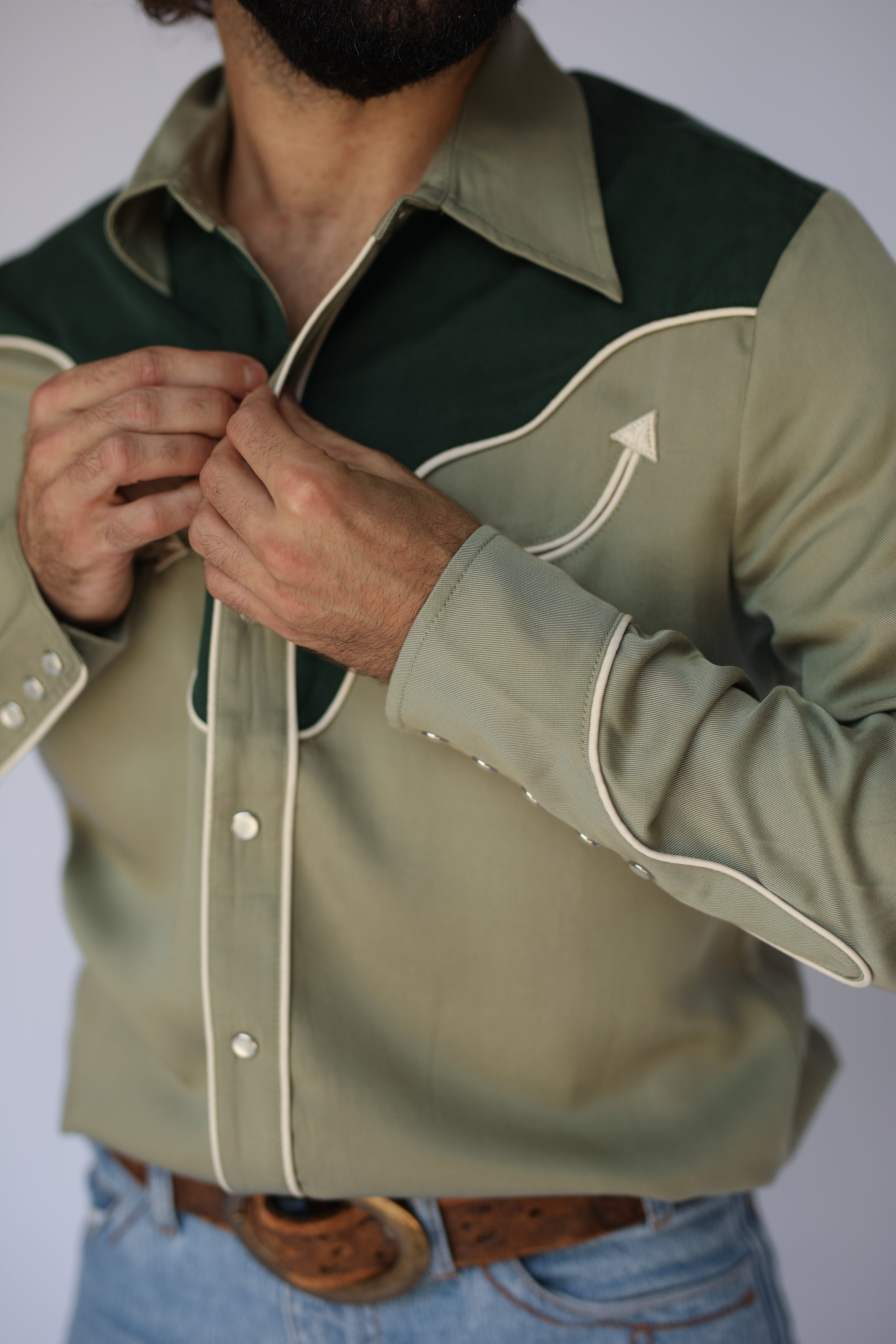San Juan Men's Shirt Green