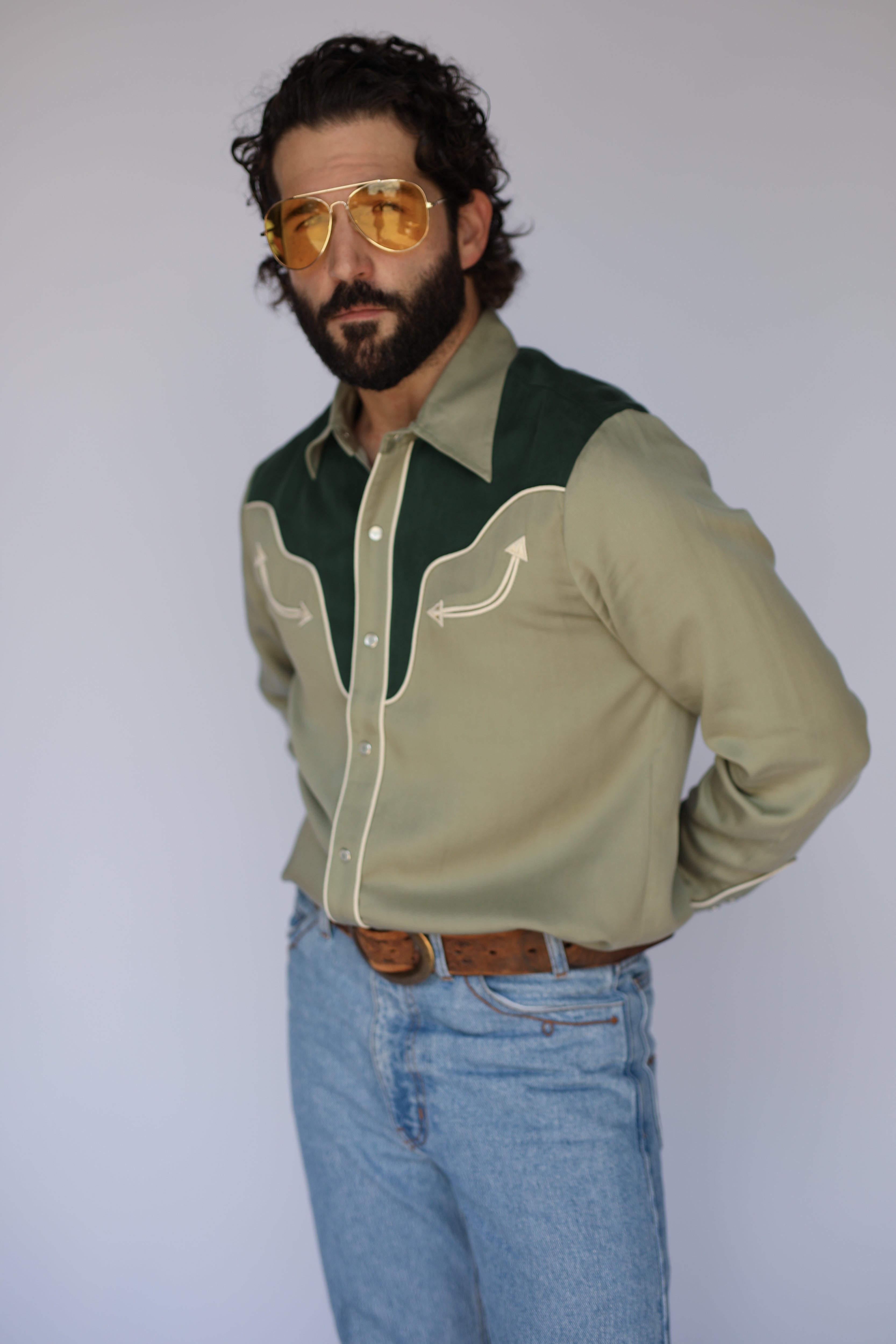 San Juan Men's Shirt Green