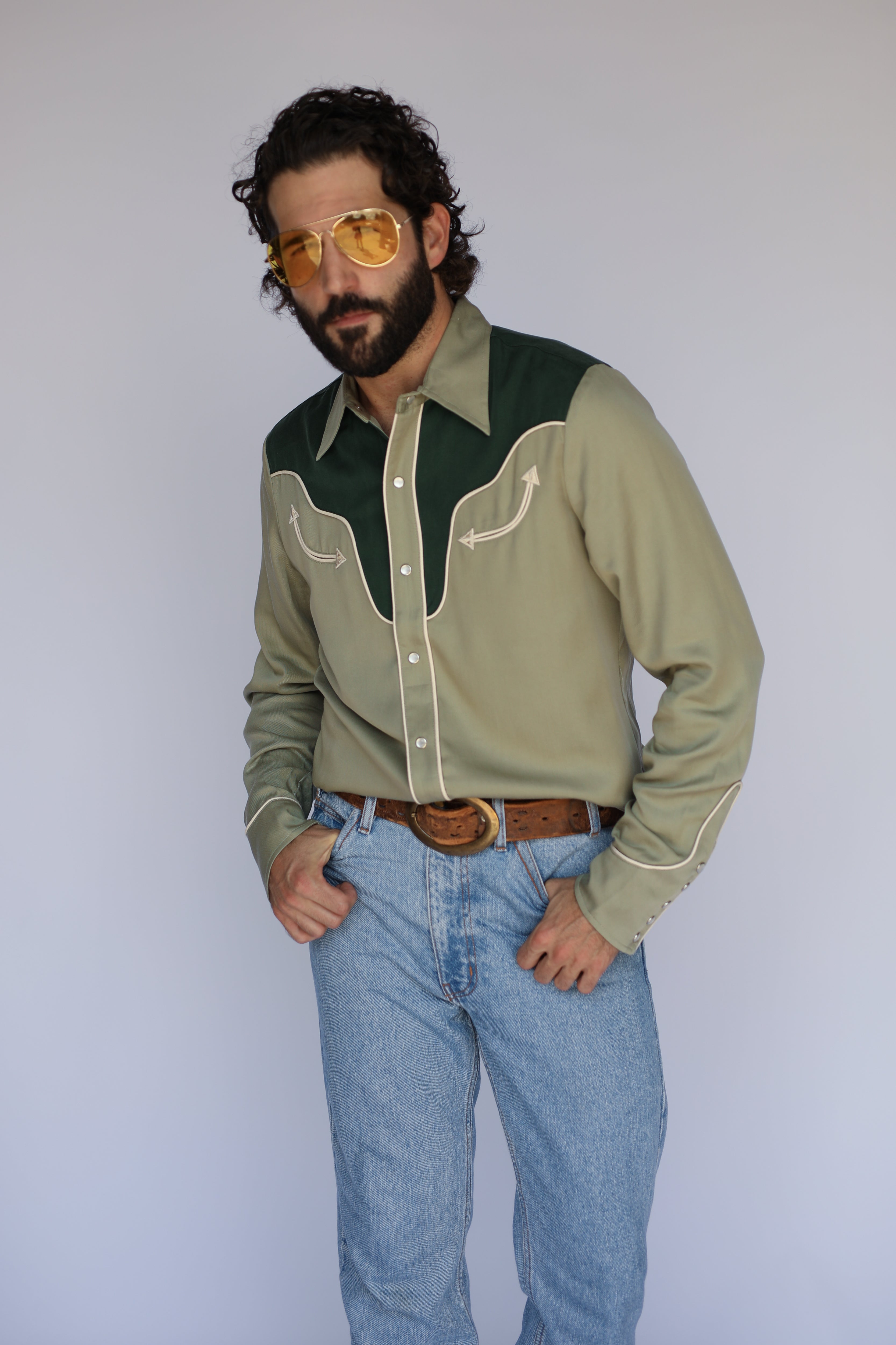 San Juan Men's Shirt Green