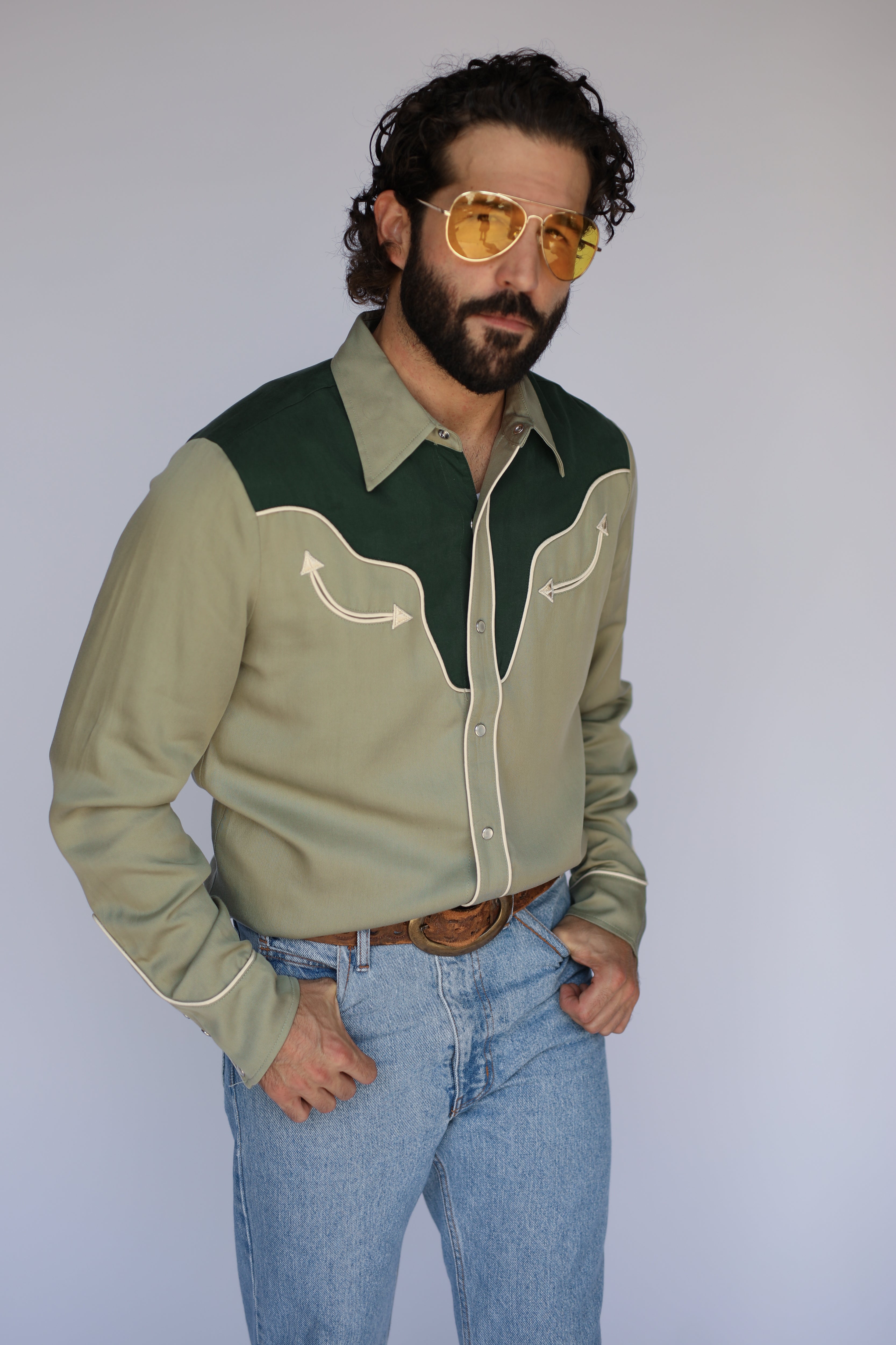 San Juan Men's Shirt Green