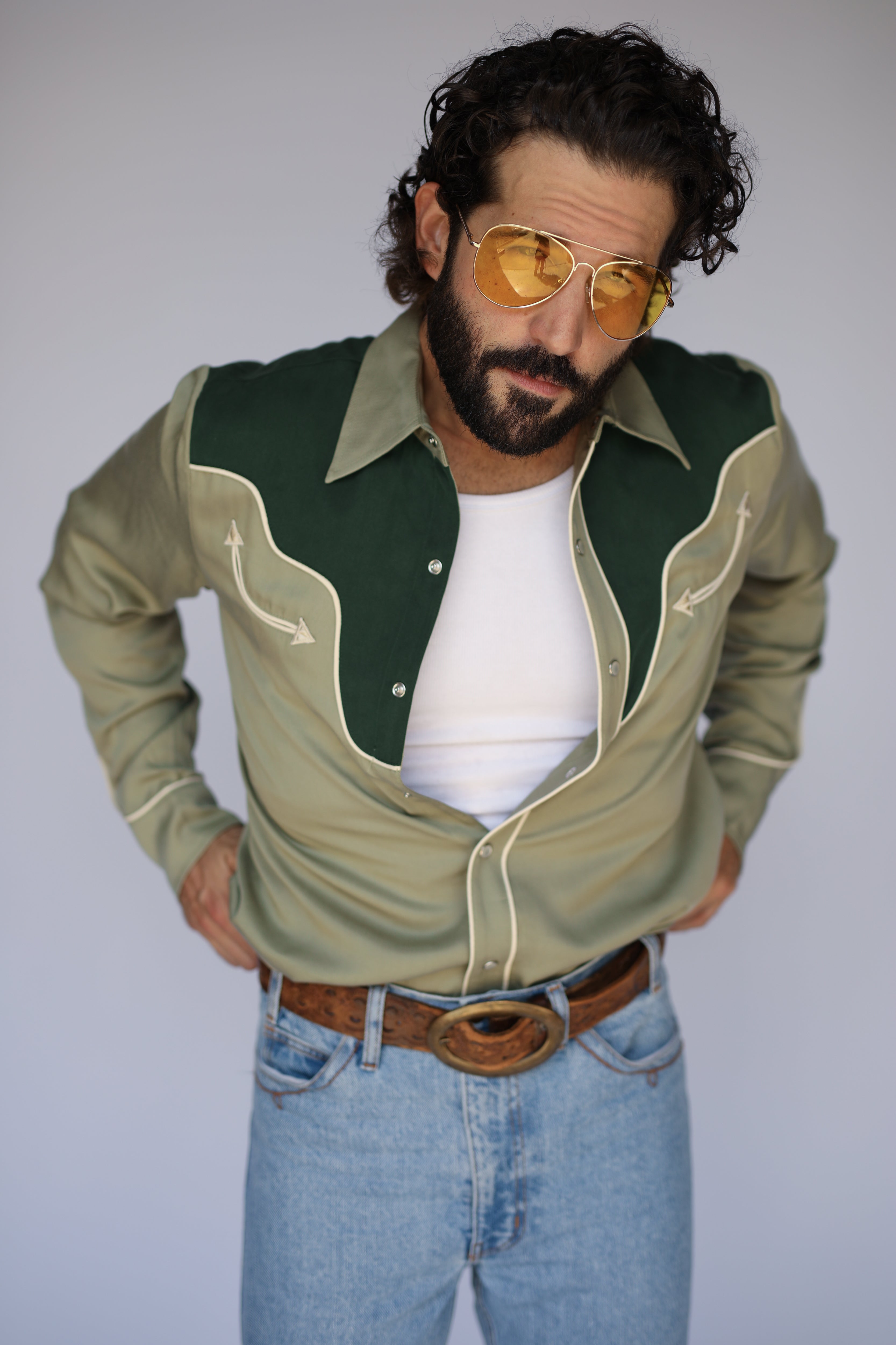 San Juan Men's Shirt Green