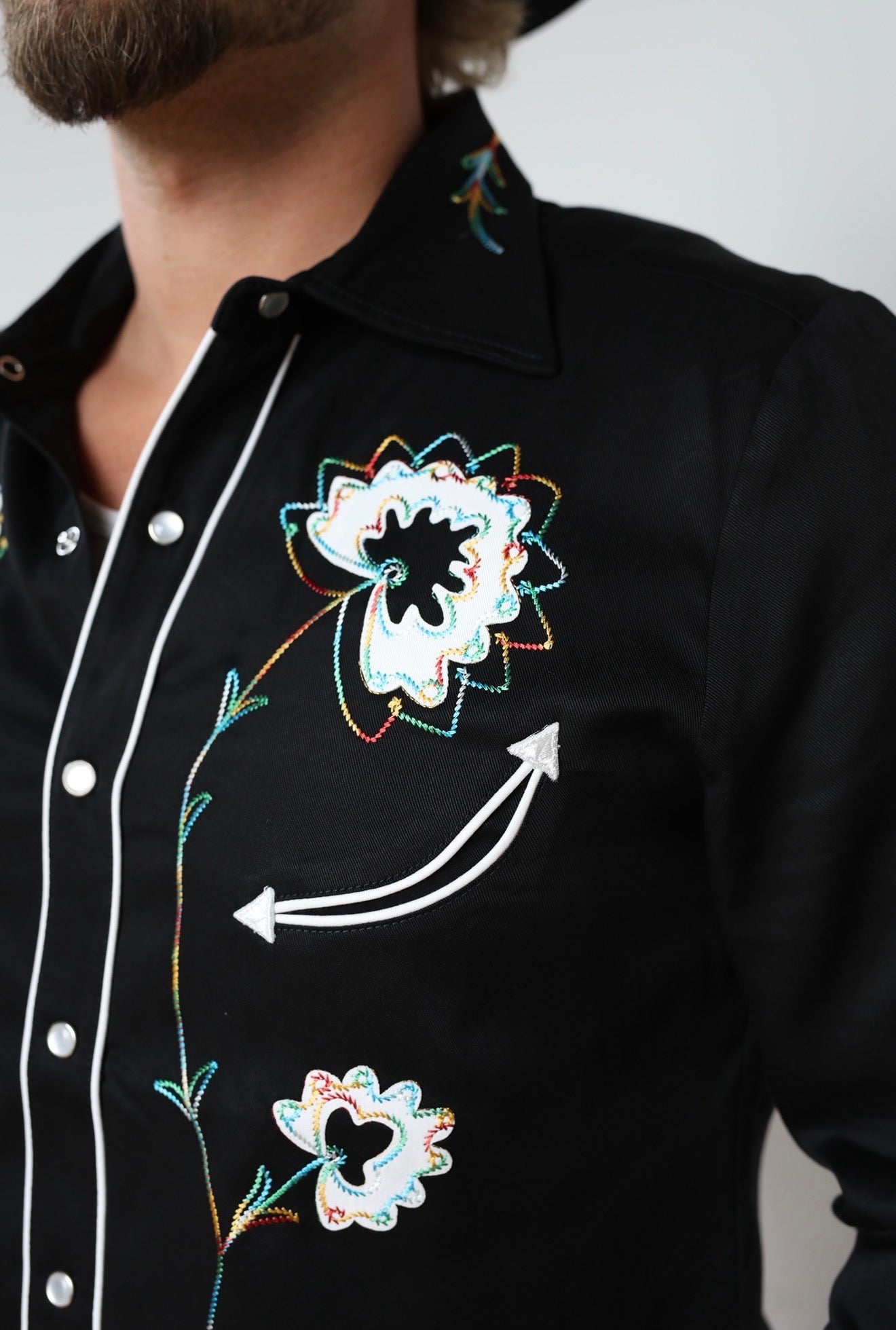 Texas Men's Shirt Black