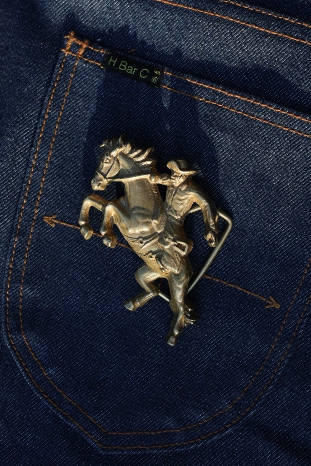 Cowboy Belt Buckle - Five Pieces of the Frontier