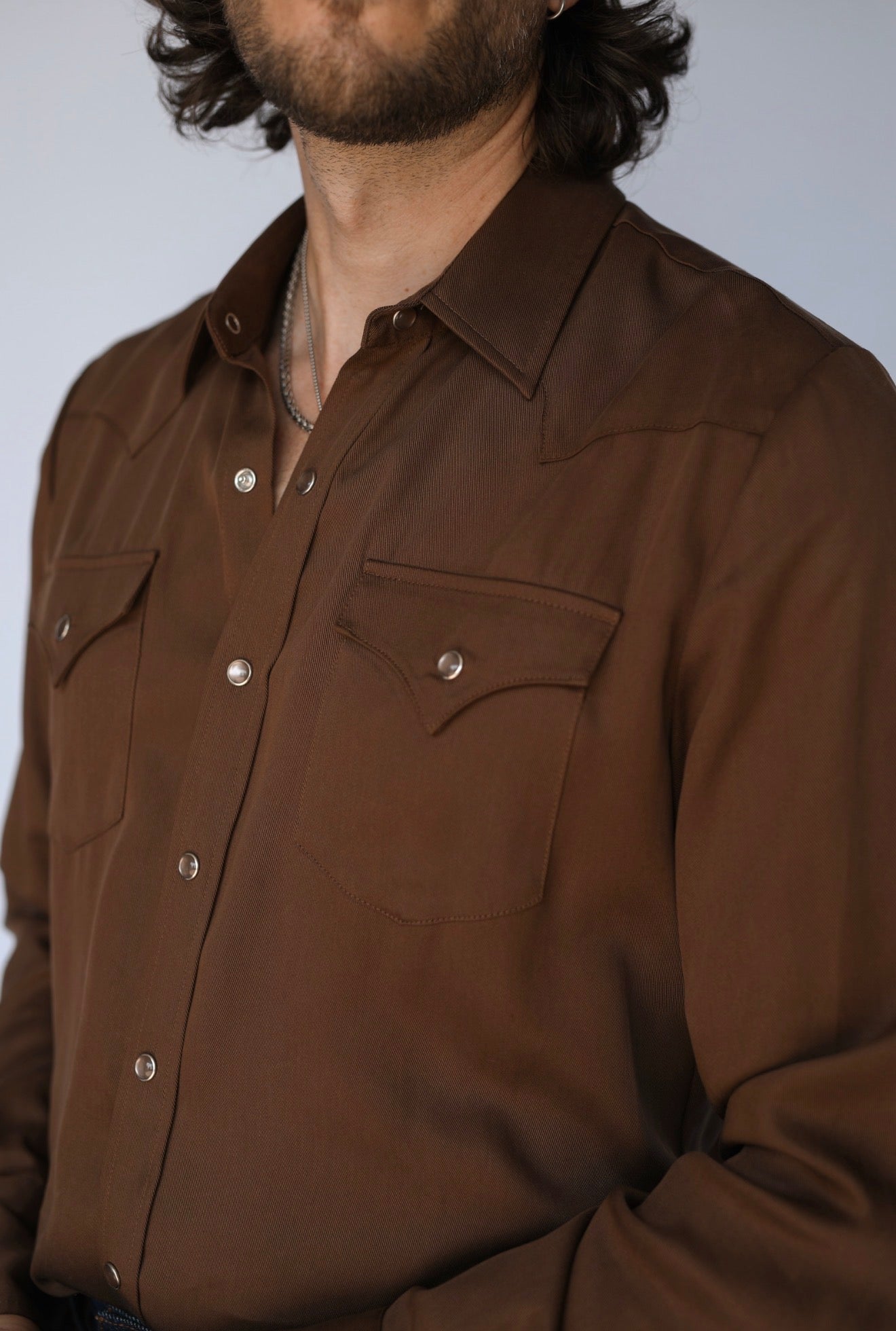 Denver Shirt Chocolate