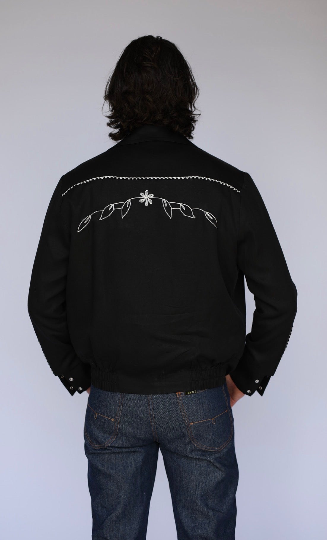 Bolero Men's Jacket - Nogales - Black and White