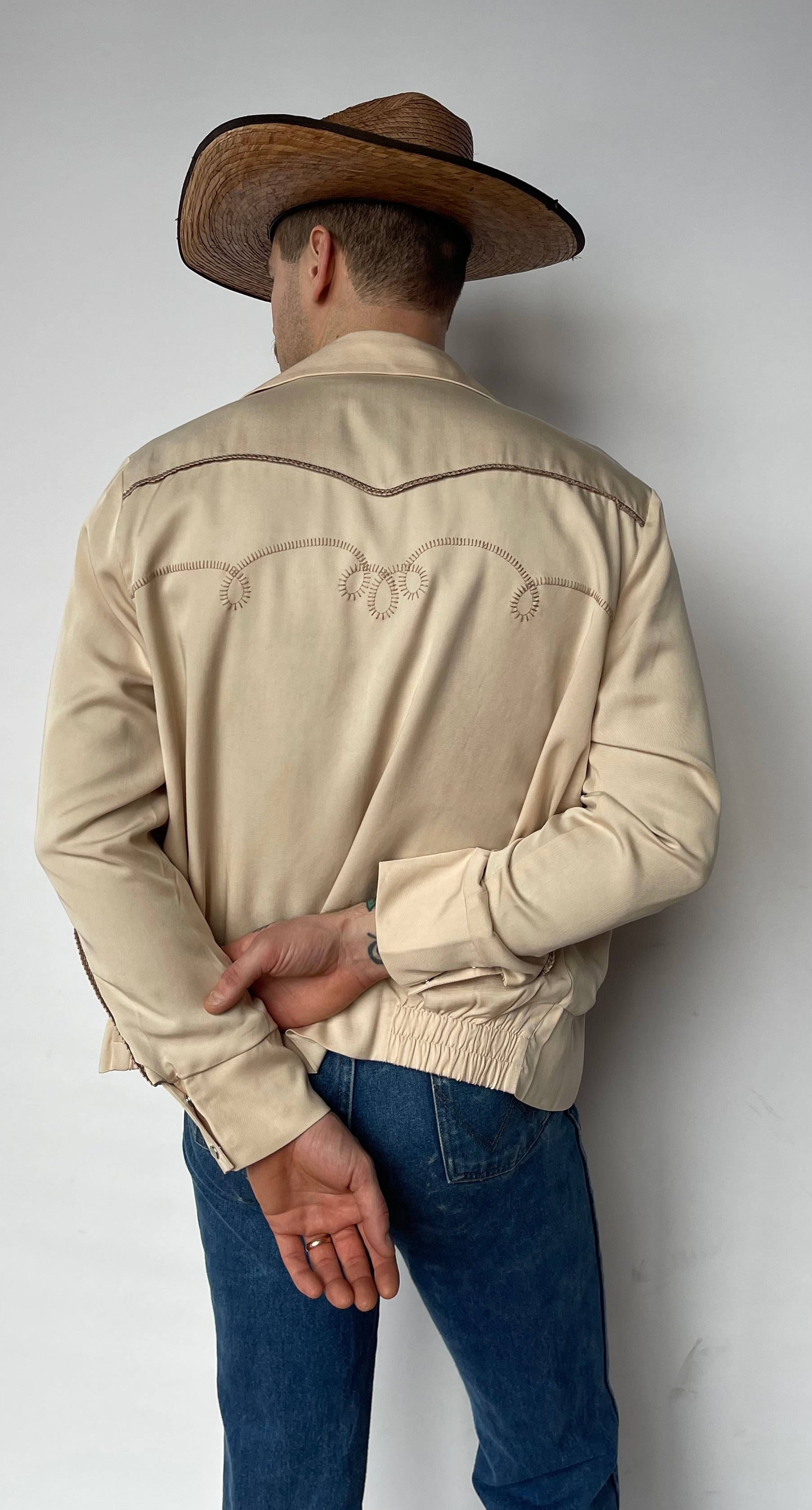 Bolero Men's Jacket Beige