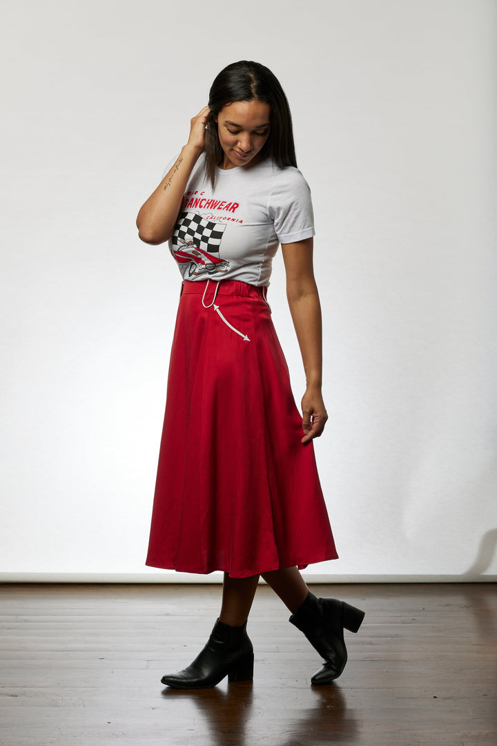 Santa Fe Women's Skirt Red