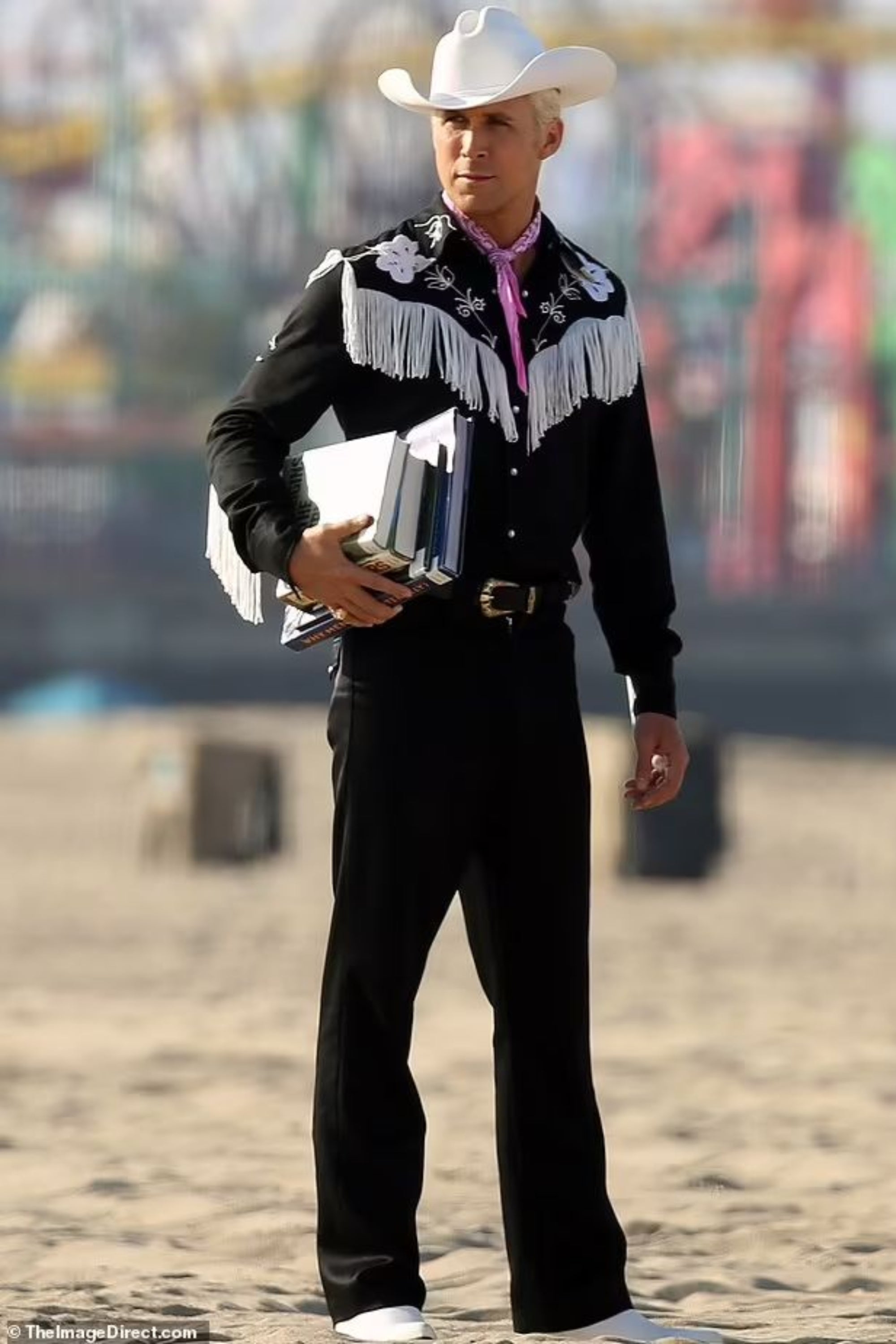 Taos Men's Shirt Black and White