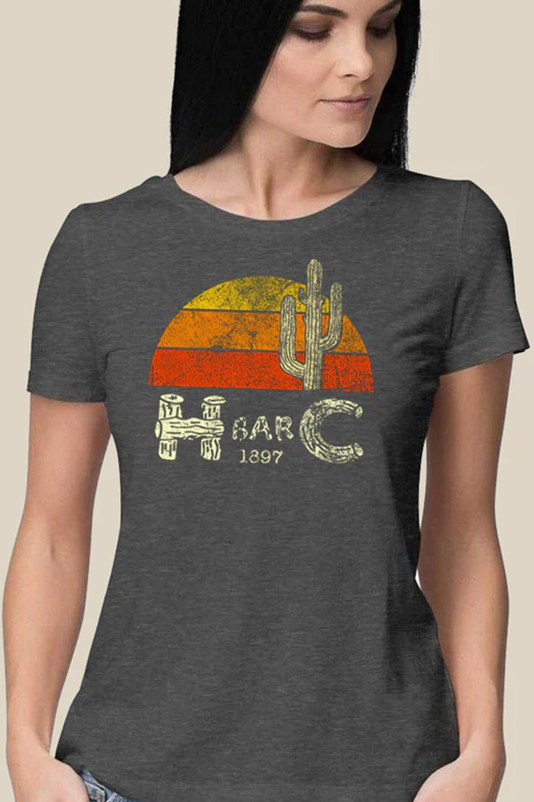 Cactus Sunset Unisex T-Shirt