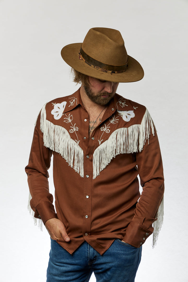 Taos Men's Shirt Brown