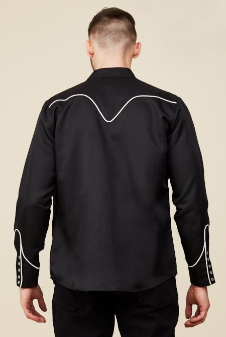 Royal Flush Men's Shirt Black